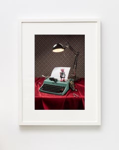 New Still-life Photograph with Vintage Typewriter, “Still Life with Robot”