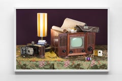 “Tech Vanitas: Player Piano” Contemporary Still-life Photograph of Vintage Tech