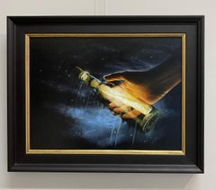 Nota para mí - Pintura figurativa realista del siglo XXI