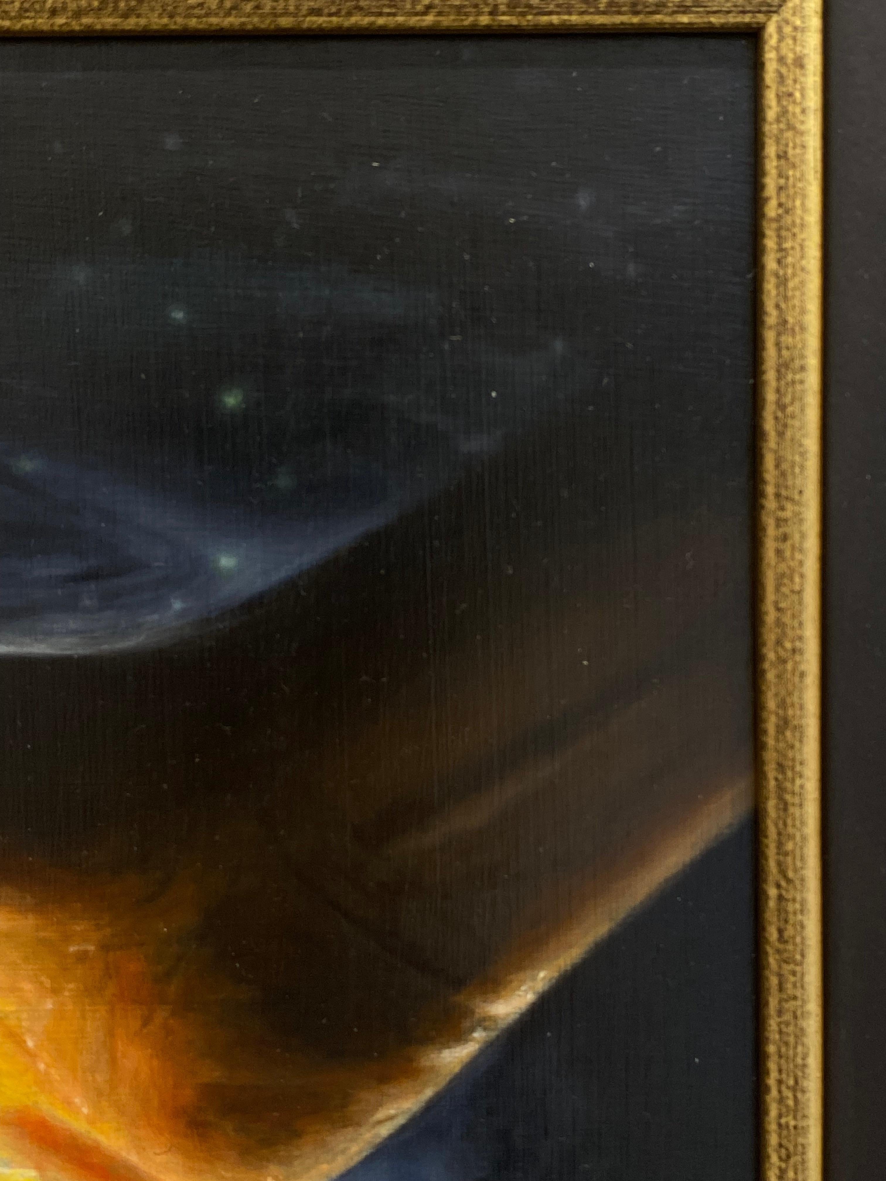 Note to self - 21st Century Realistic Figurative Painting For Sale 5