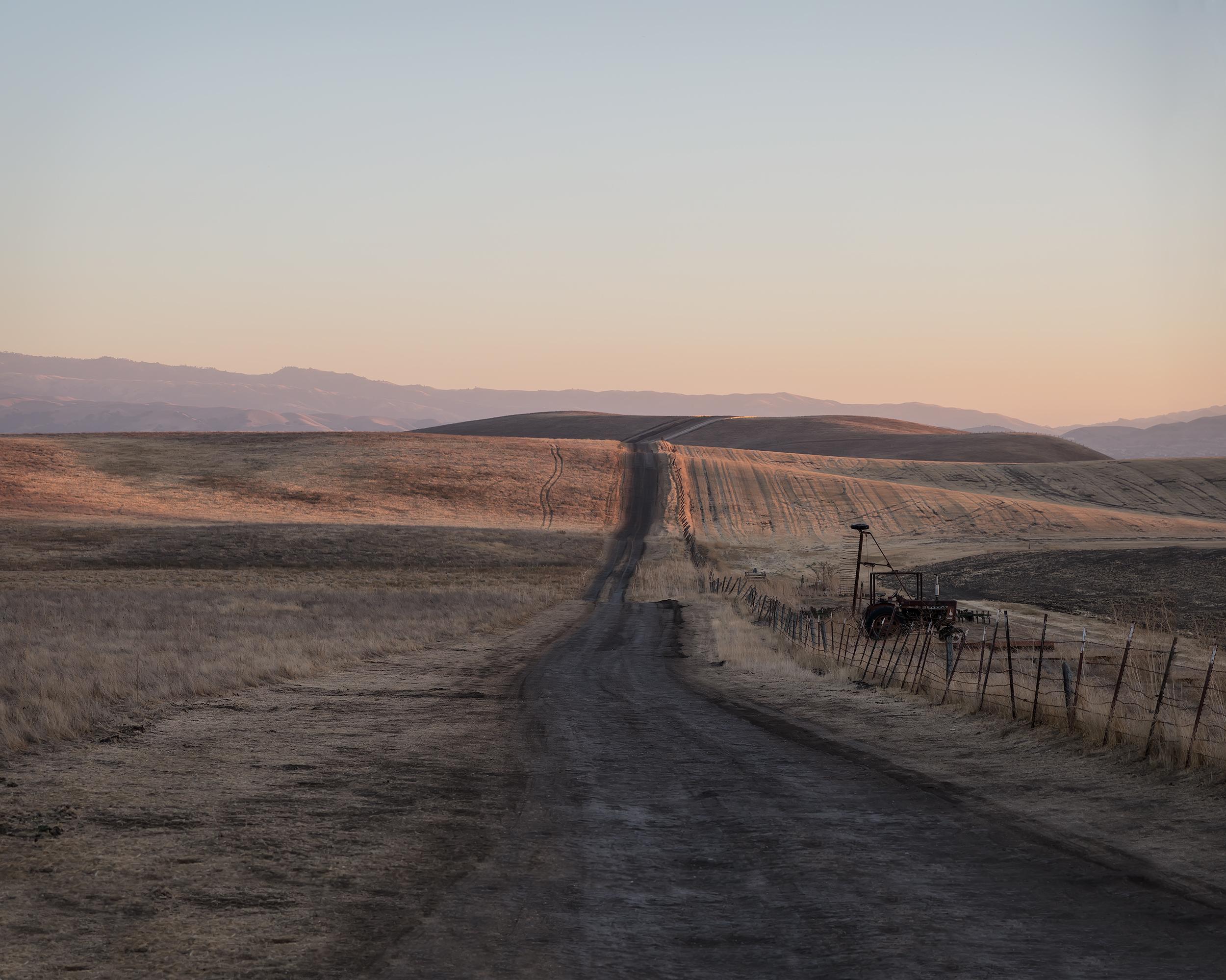 Jeanine Michna-Bales Landscape Photograph - Back to the City. Leaving Phoebe Hearst’s Estate, Pleasanton, California