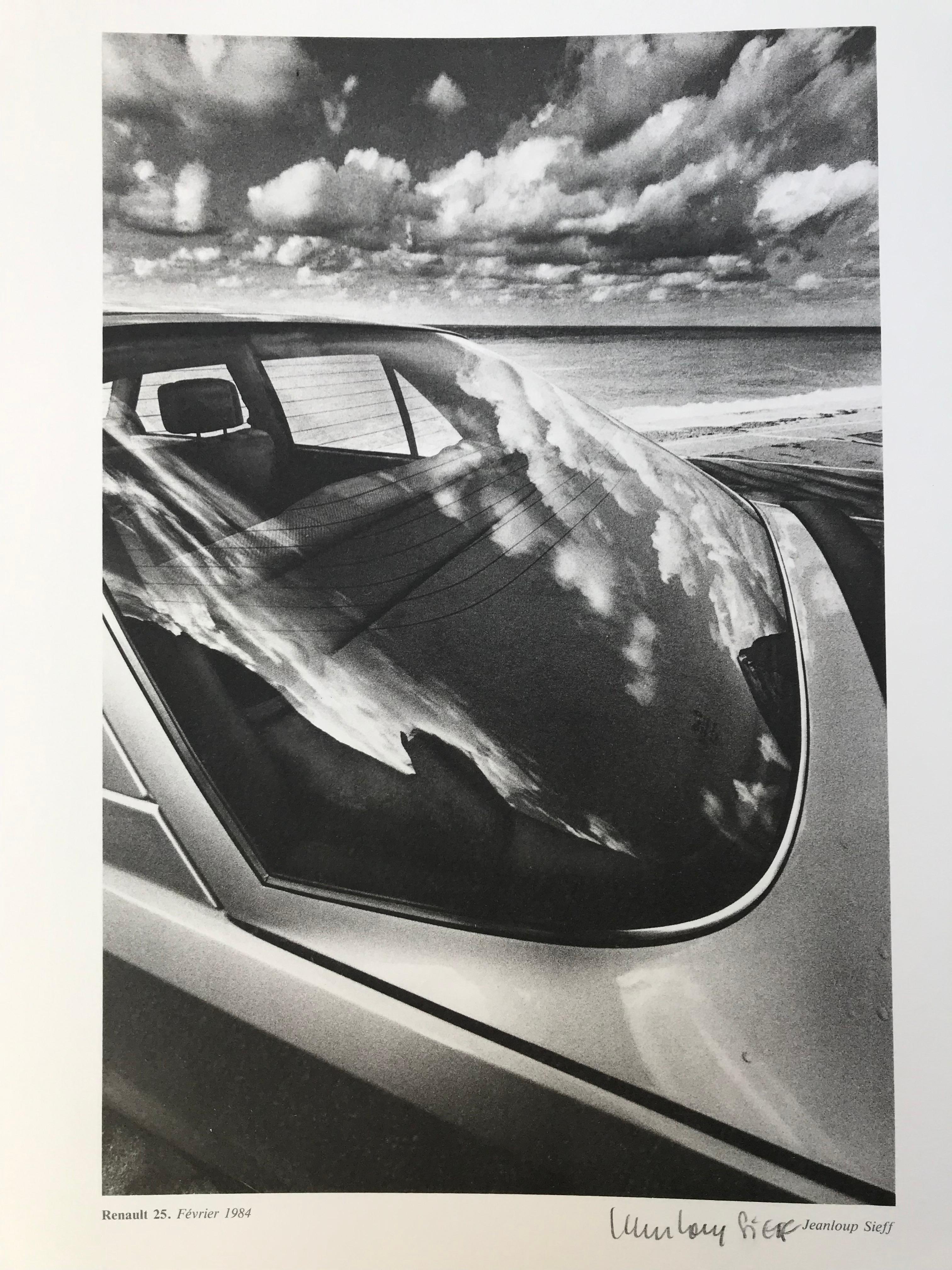Jeanloup Sieff Black and White Photograph – 'Auto Psy, Renault 25', 1984 collotype
