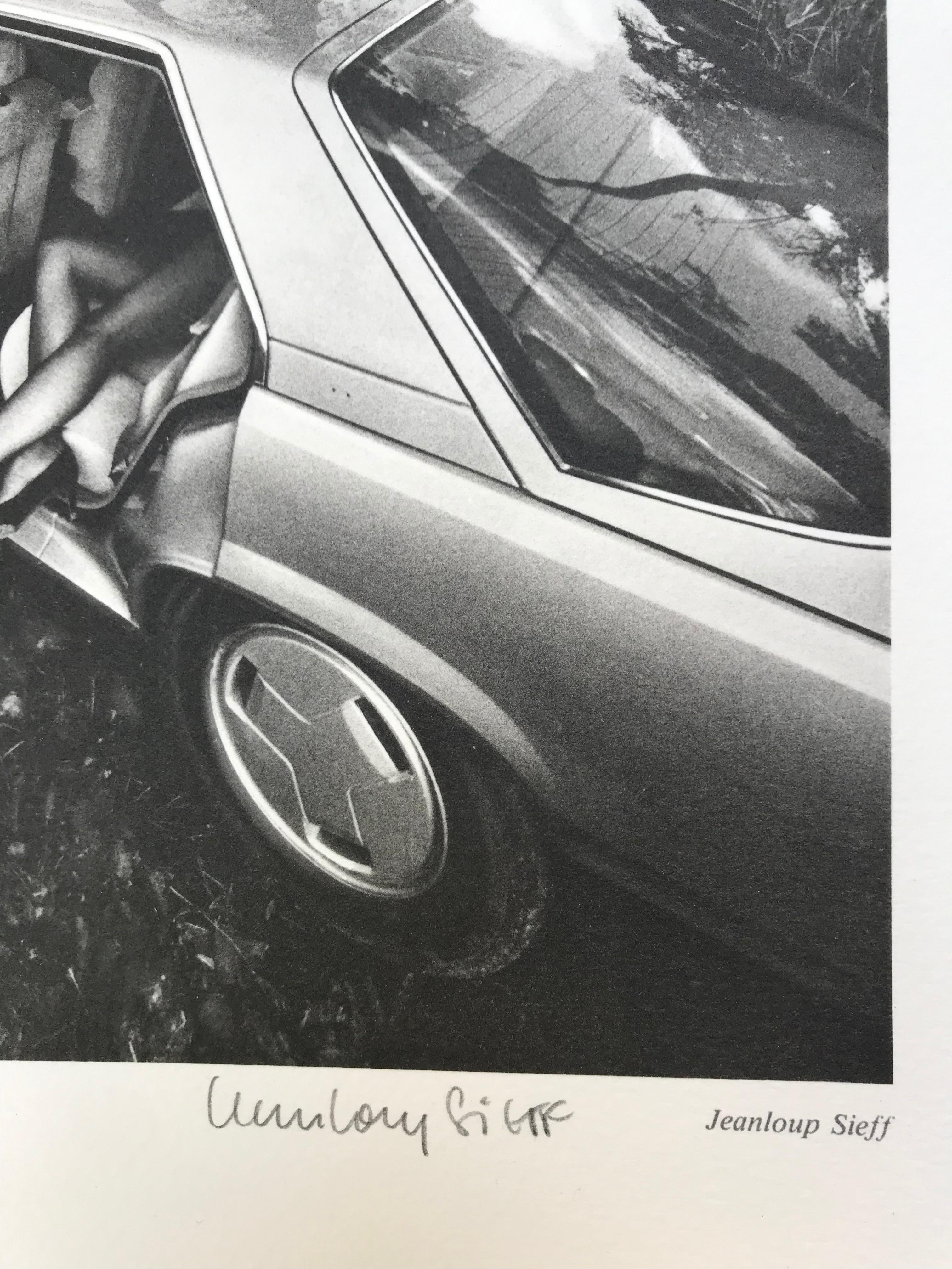 Renault 25 „Autopsy“ Kojotypie von Jeanloup Sieff . 1984. handsigniert 3