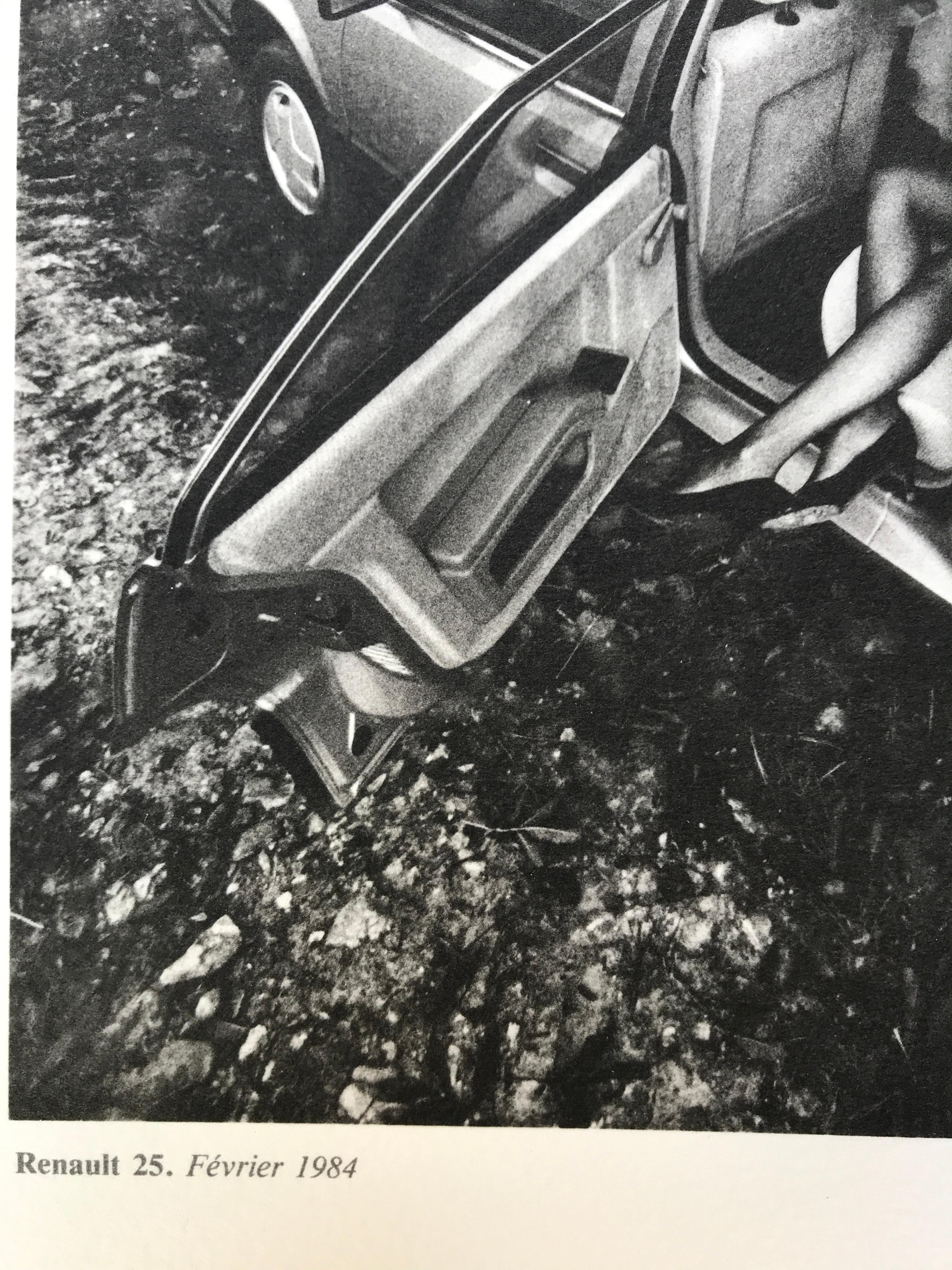 Renault 25 „Autopsy“ Kojotypie von Jeanloup Sieff . 1984. handsigniert 4