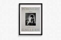 1987 original poster designed by Jeanloup Sieff for Champagne Pommery