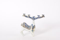 Jeanne Grut for Royal Copenhagen Deer Figurine Candelabra, Danish Ceramic, 1970s
