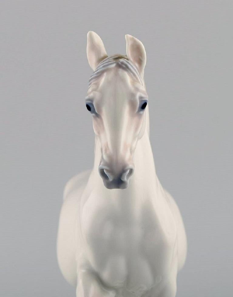 Danish Jeanne Grut for Royal Copenhagen, Rare Porcelain Figure, Lippizan Horse