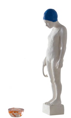 Basse Maree, Bronze with Resin Scuplture by Jeanne Isabelle Cornière