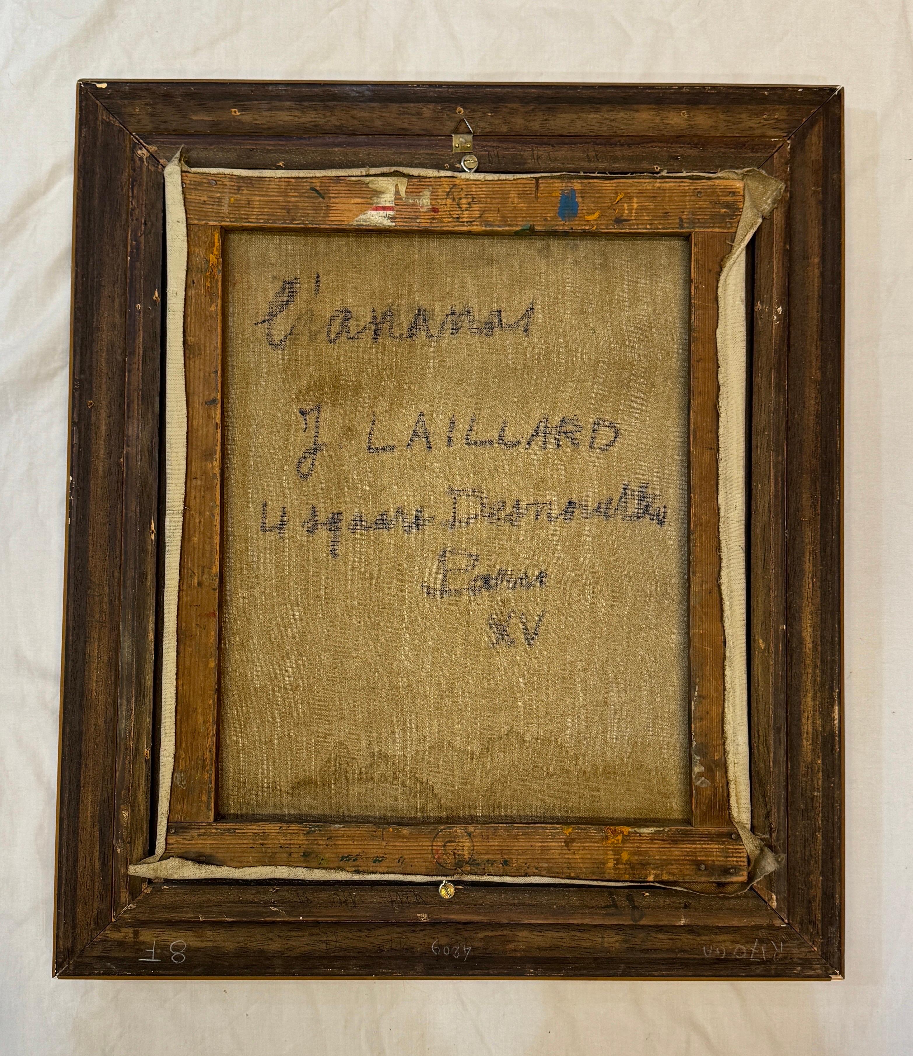 Ananas di Jeanne Laillard - Olio su tela 38x46cm in vendita 9