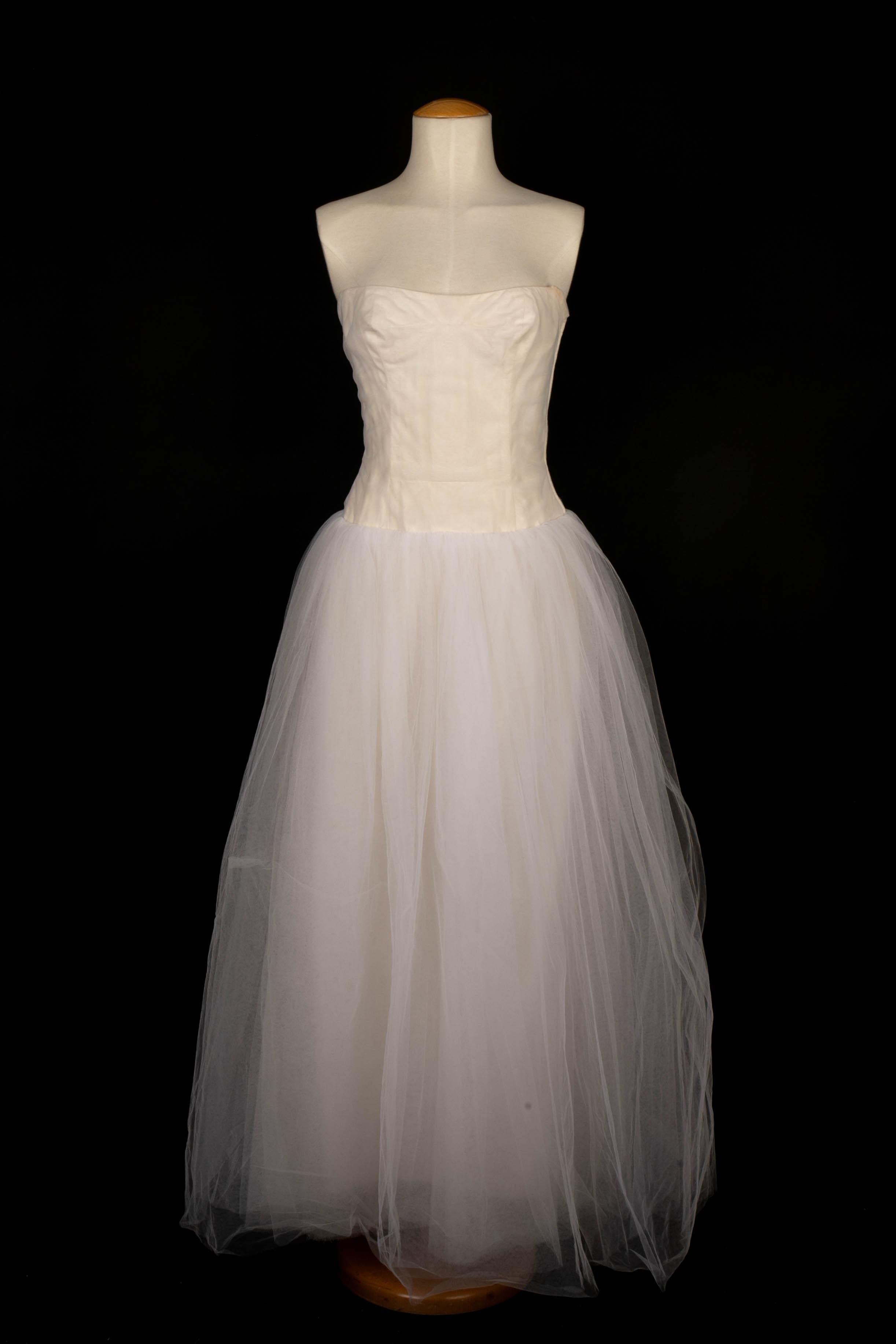 Vestido de Alta Costura Jeanne Lanvin en Bueno estado para la venta en SAINT-OUEN-SUR-SEINE, FR