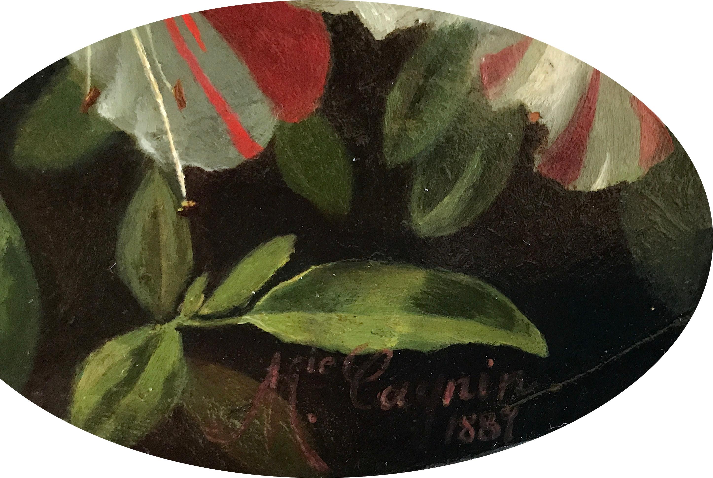 Azaleas - Painting by Jeanne Marie Elisabeth CAGNIN