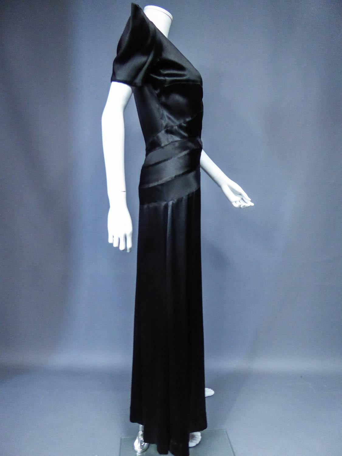 Jeanne Paquin French Couture Evening dress Circa 1935 5