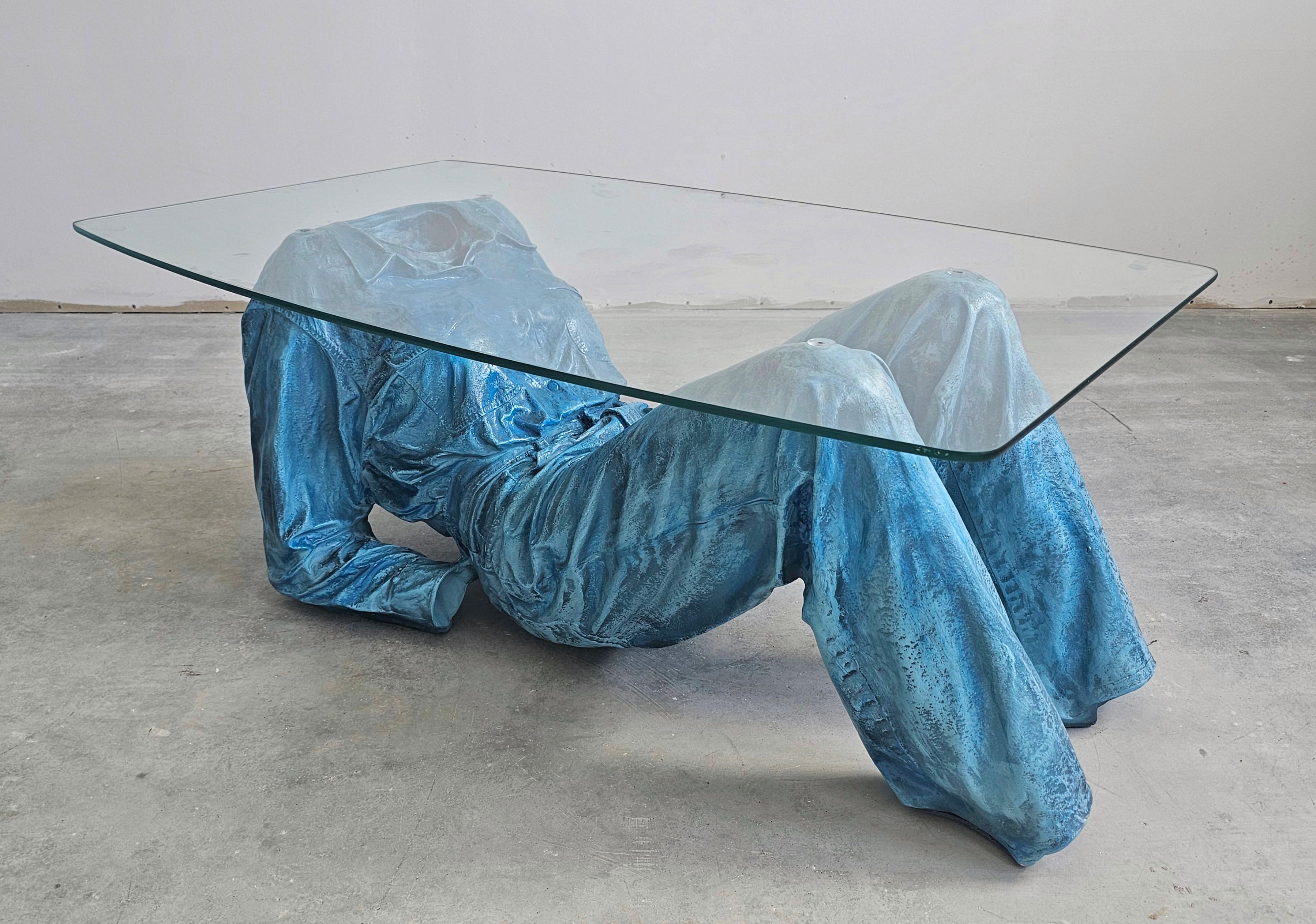 Français Table basse inspirée de Jeanne Pierre Picheny, France, années 1980 en vente