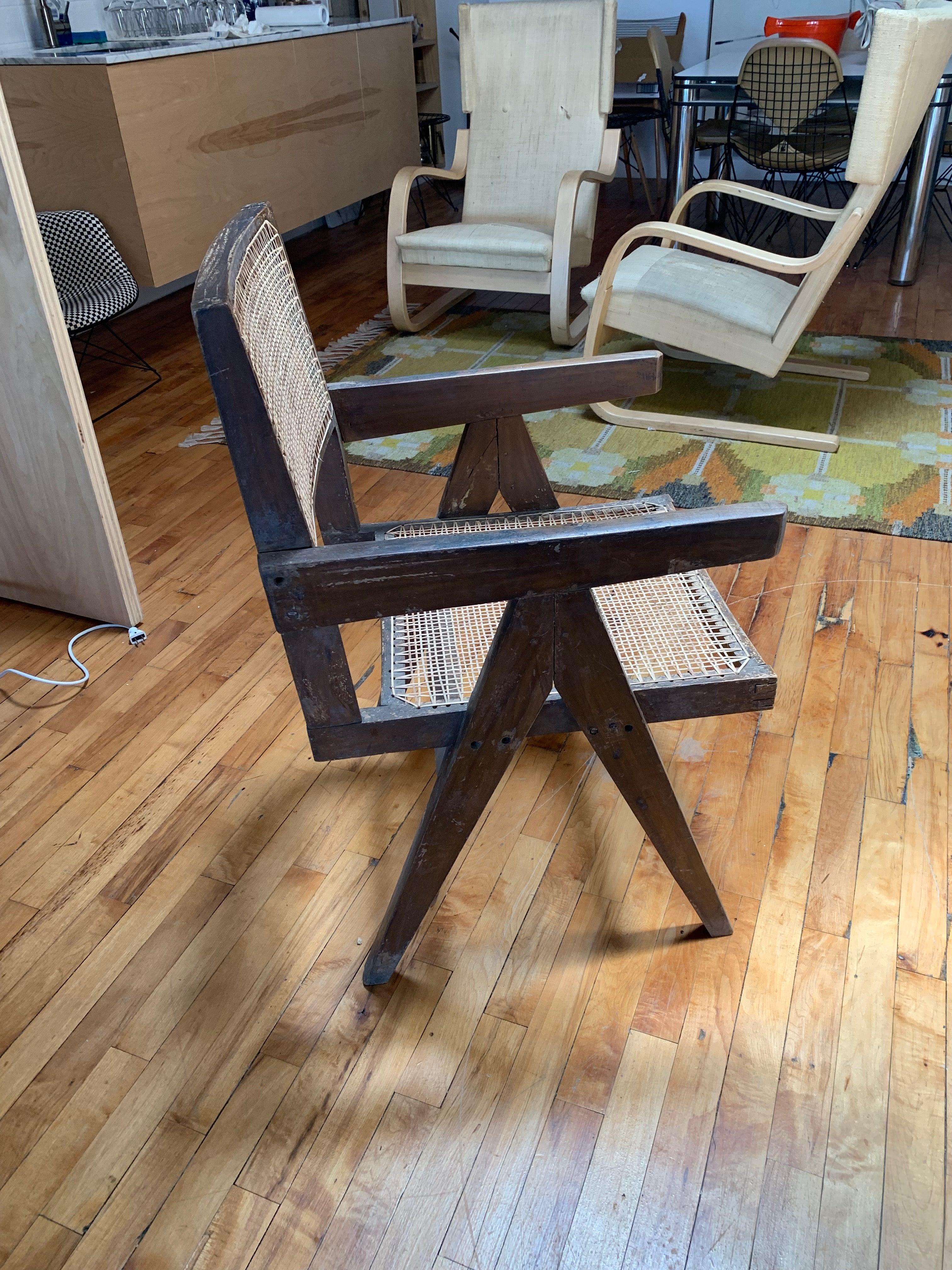 Indian Jeanneret Chair
