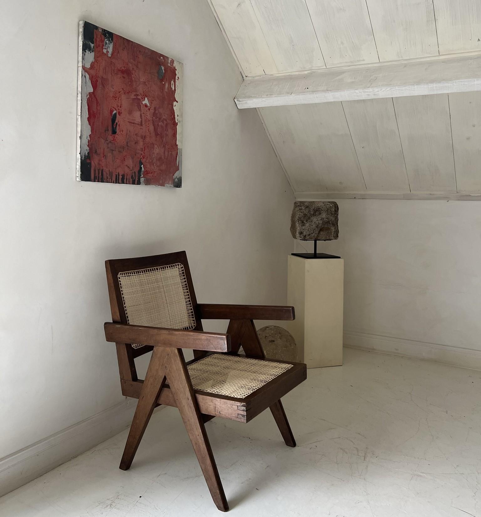 Mid-Century Modern Jeanneret Easy Chair For Sale