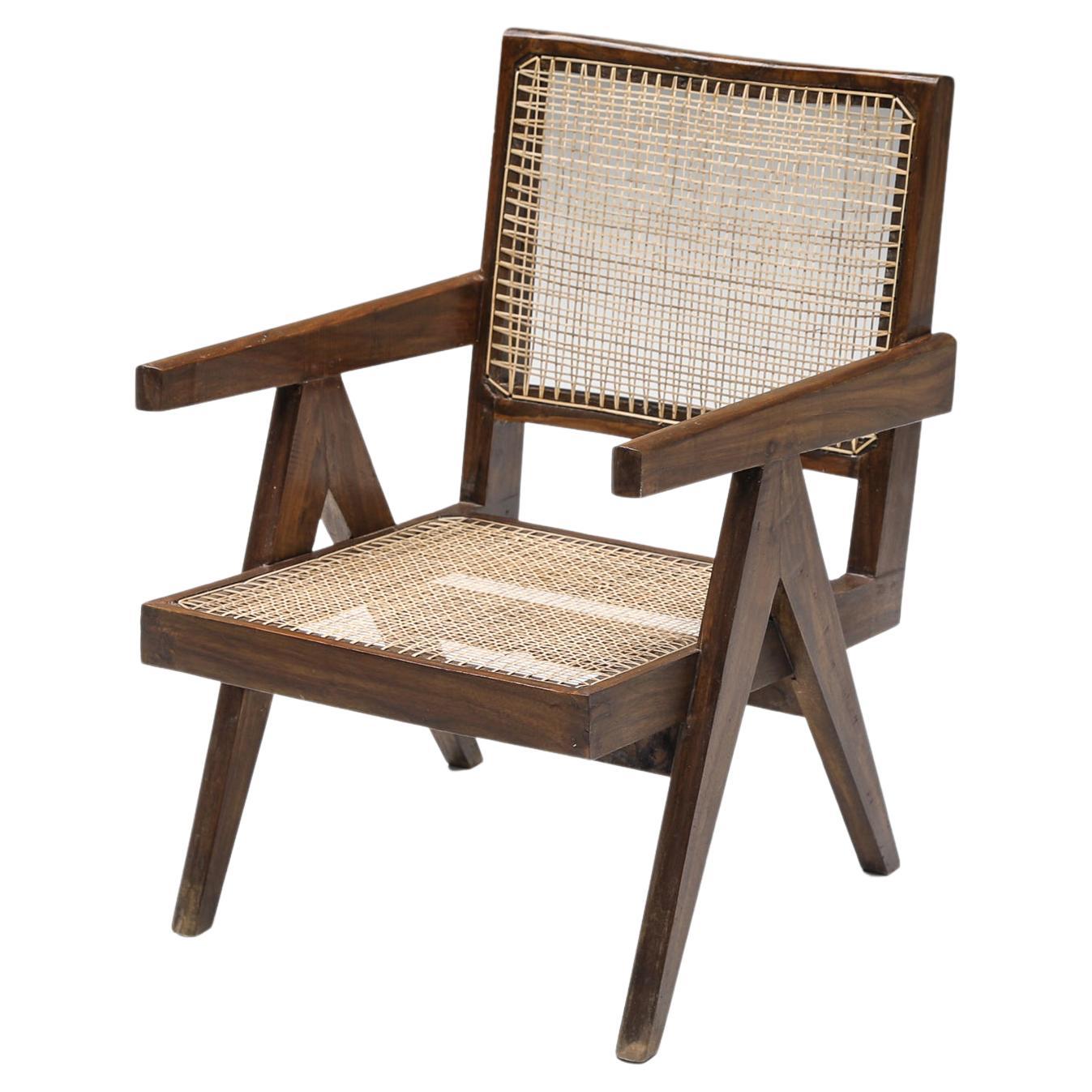 Jeanneret Easy Chairs 1965-1967, Mid-Century Modern Chandigarh, Corbusier