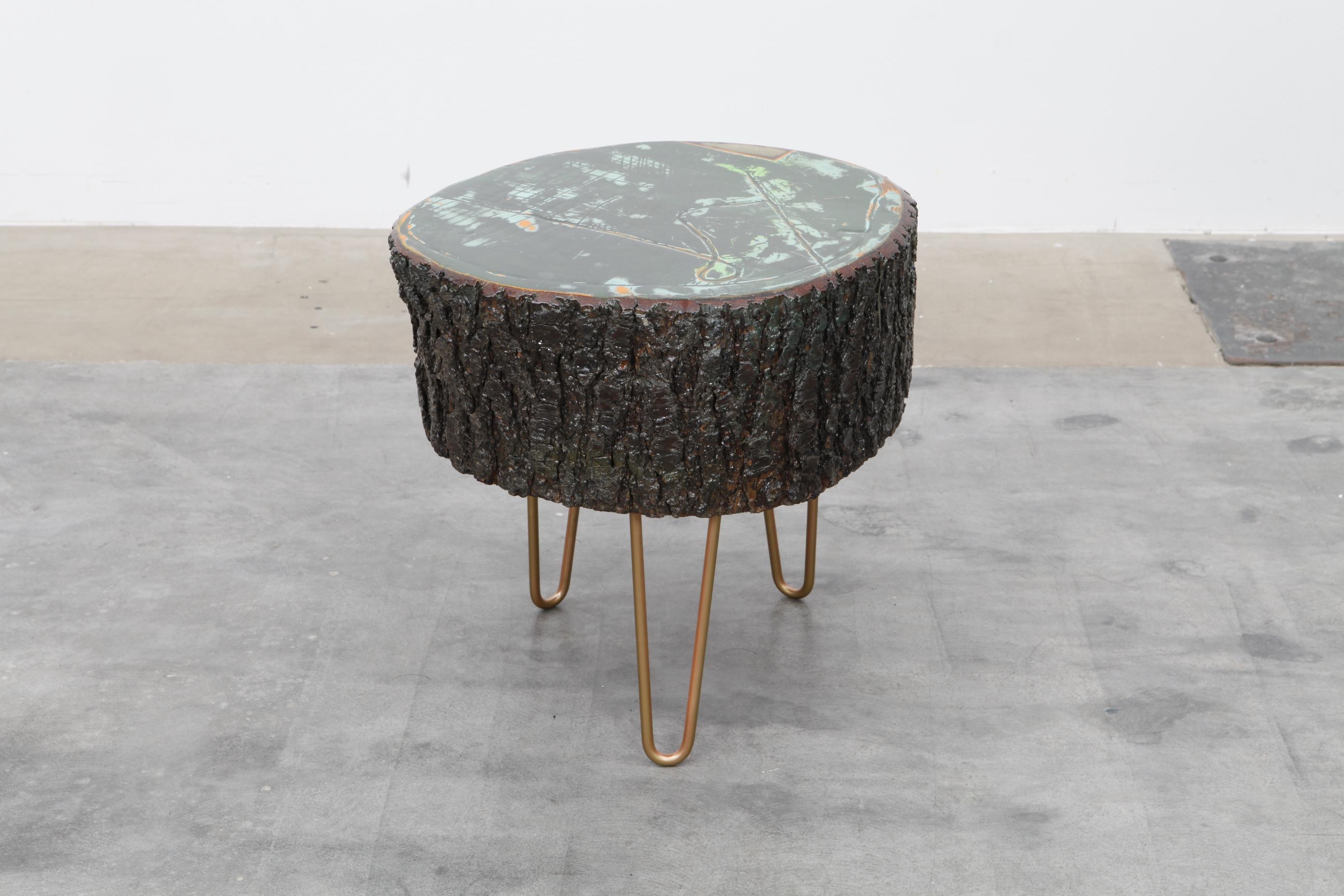 German Jeanneret Was Here Side Table by Markus Friedrich Staab For Sale