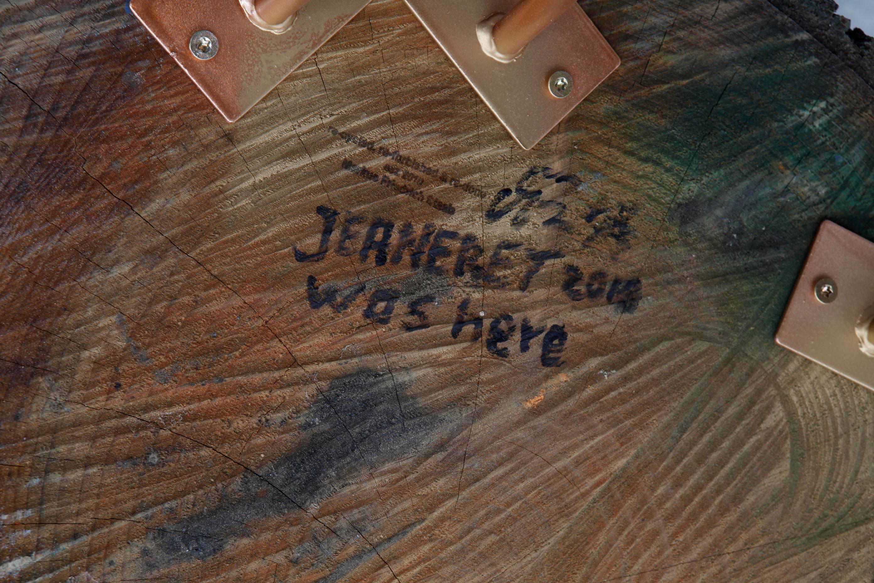 Other Jeanneret Was Here Side Table by Markus Friedrich Staab For Sale