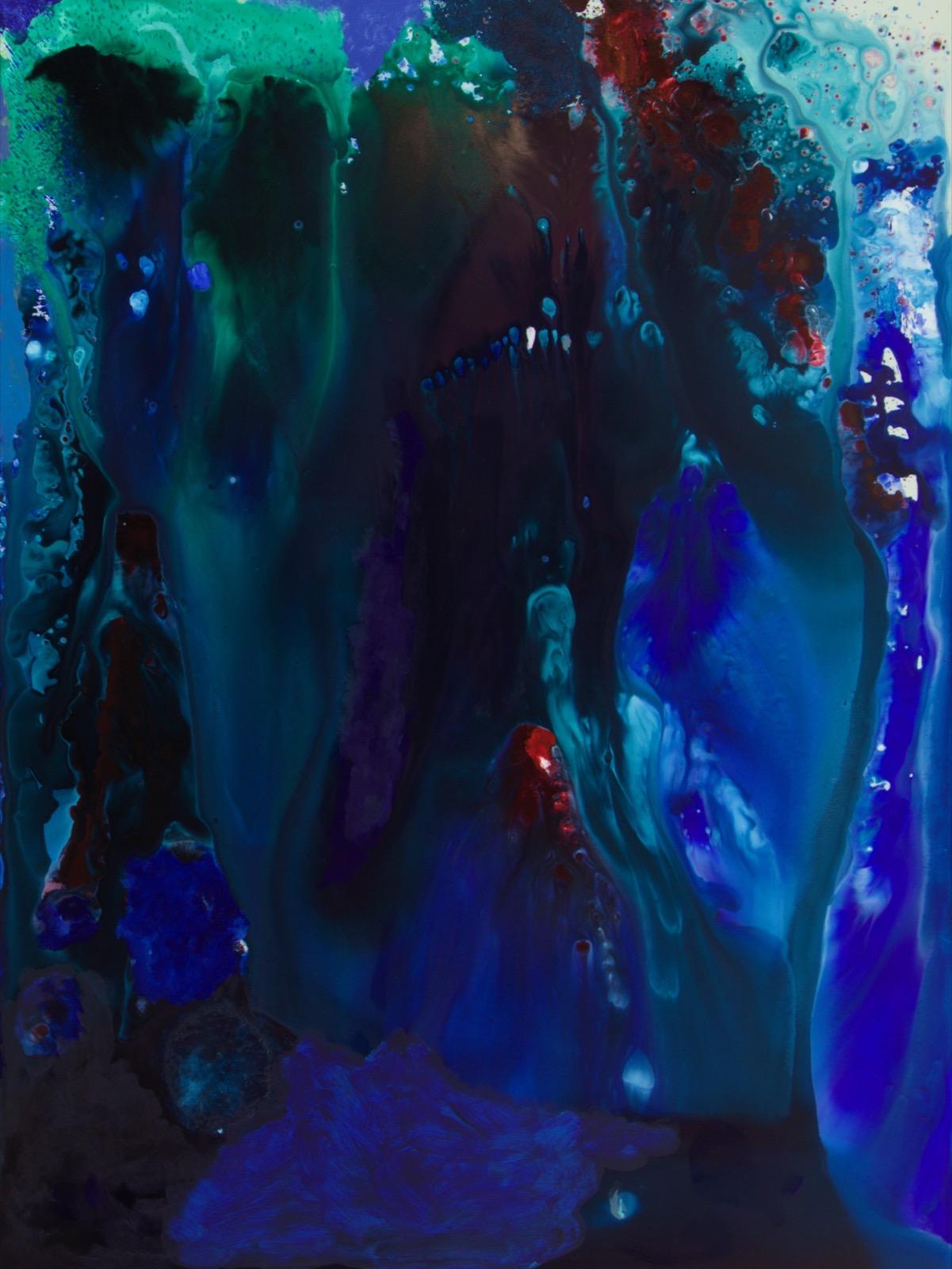 Jeannie Motherwell Abstract Painting - Leap