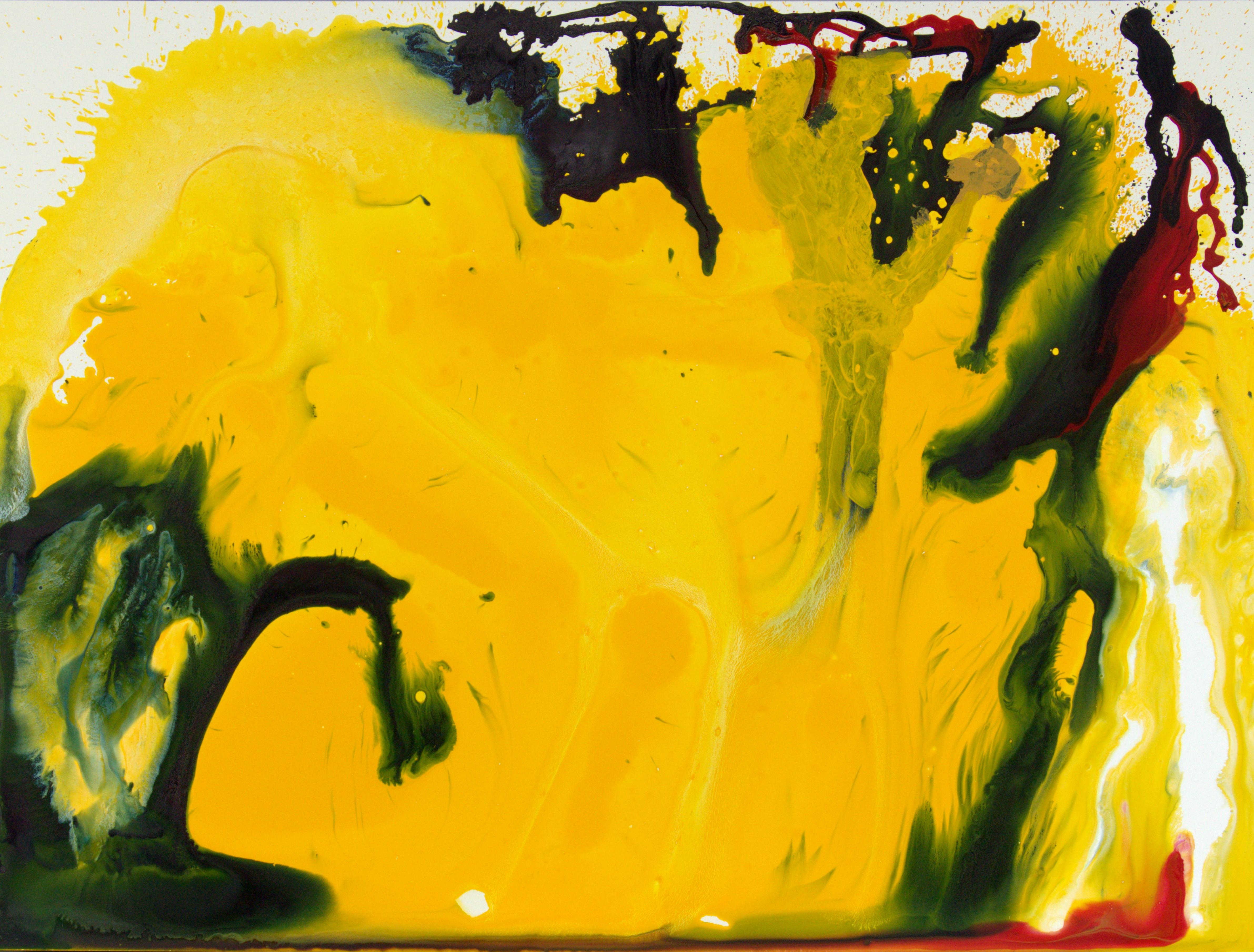 Jeannie Motherwell Abstract Painting - Primary +#4
