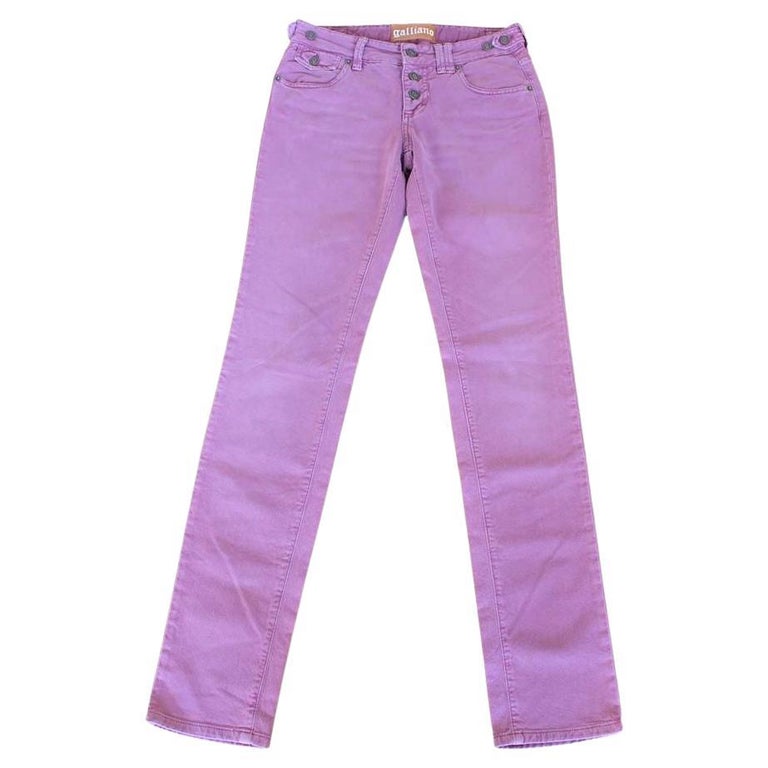 John Galliano Jeans size 41 For Sale at 1stDibs