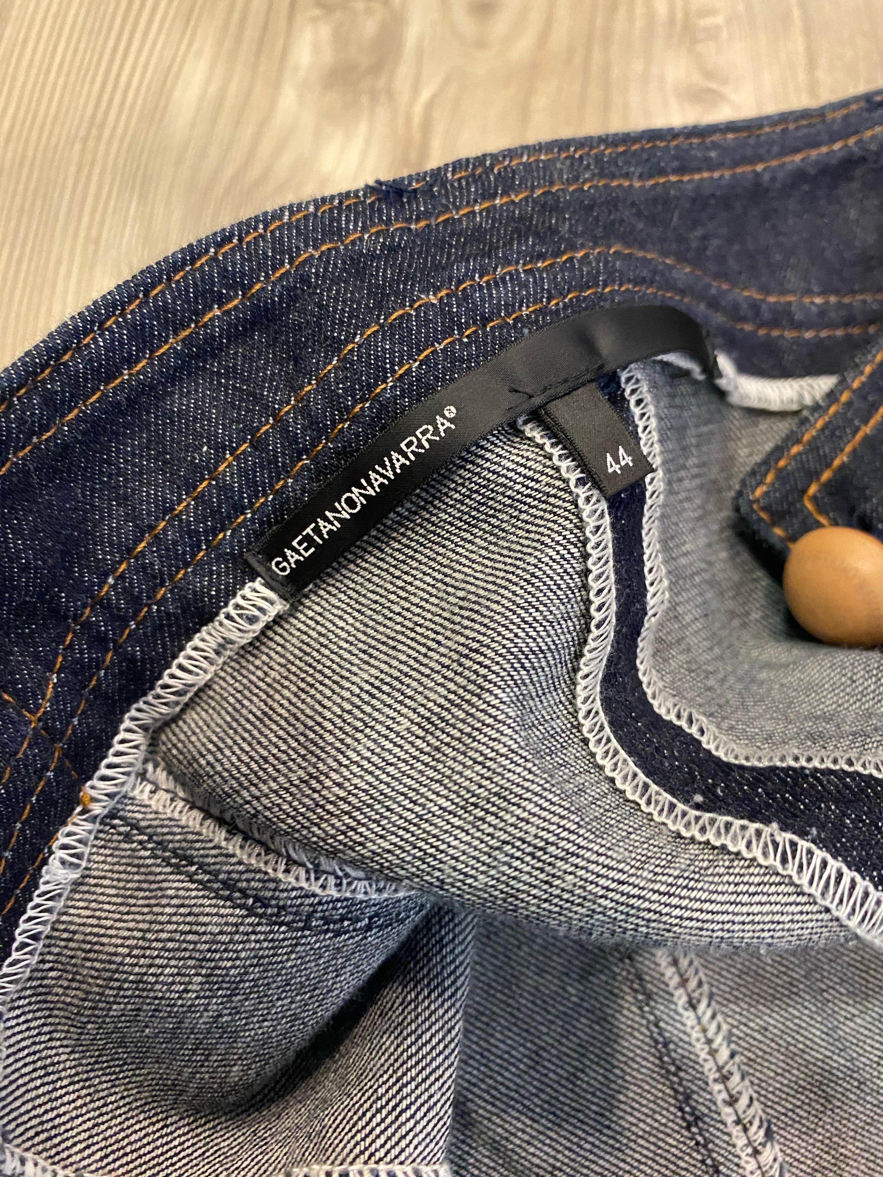 Jeans jacket with skirt GaetanoNavarra For Sale 7