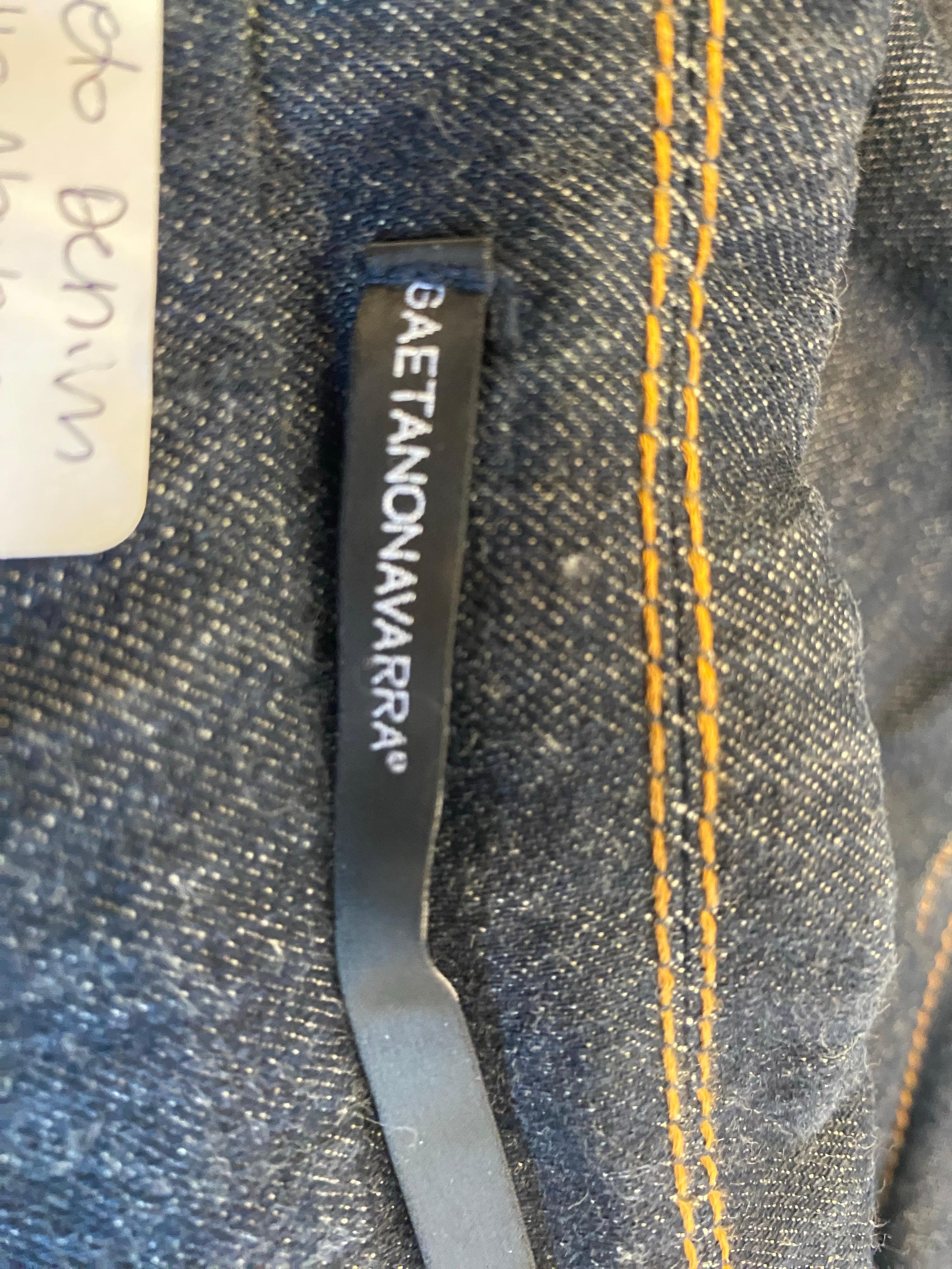 Jeans jacket with skirt GaetanoNavarra For Sale 8