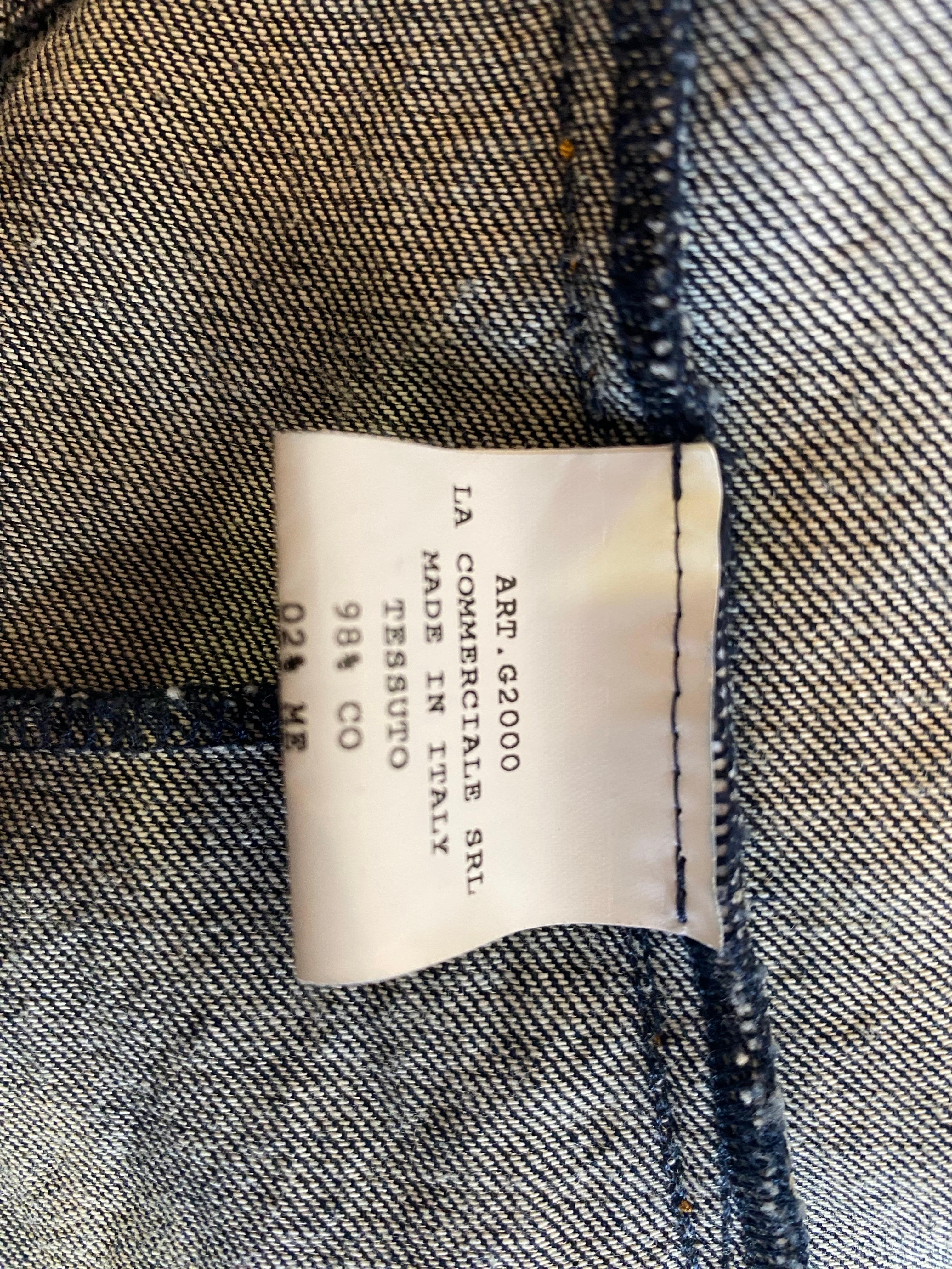 Jeans jacket with skirt GaetanoNavarra For Sale 9