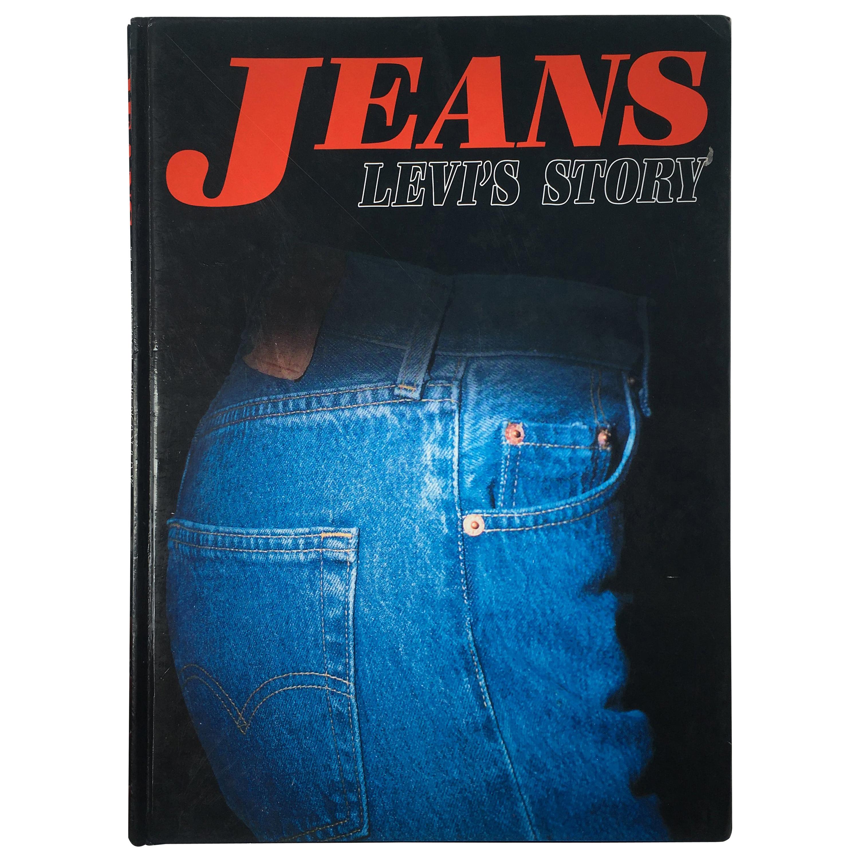 Jeans, Levi's Story 1st Edition 1990 For Sale