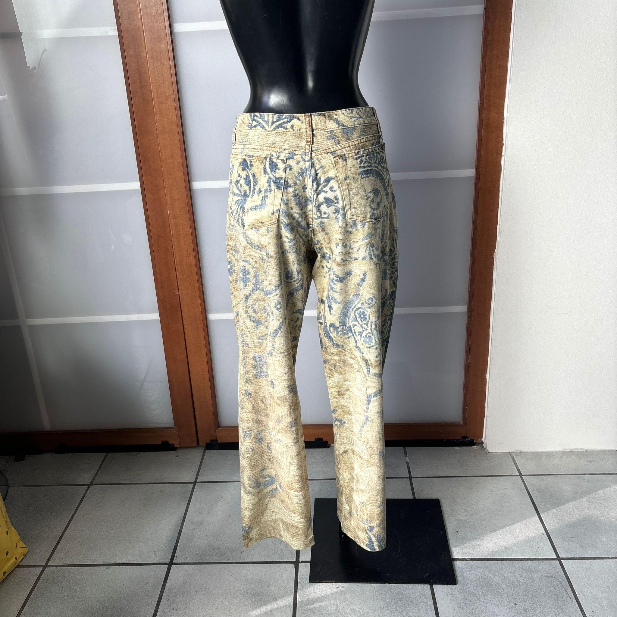 Vaqueros Roberto Cavalli estampados Baroque 90s en venta 5