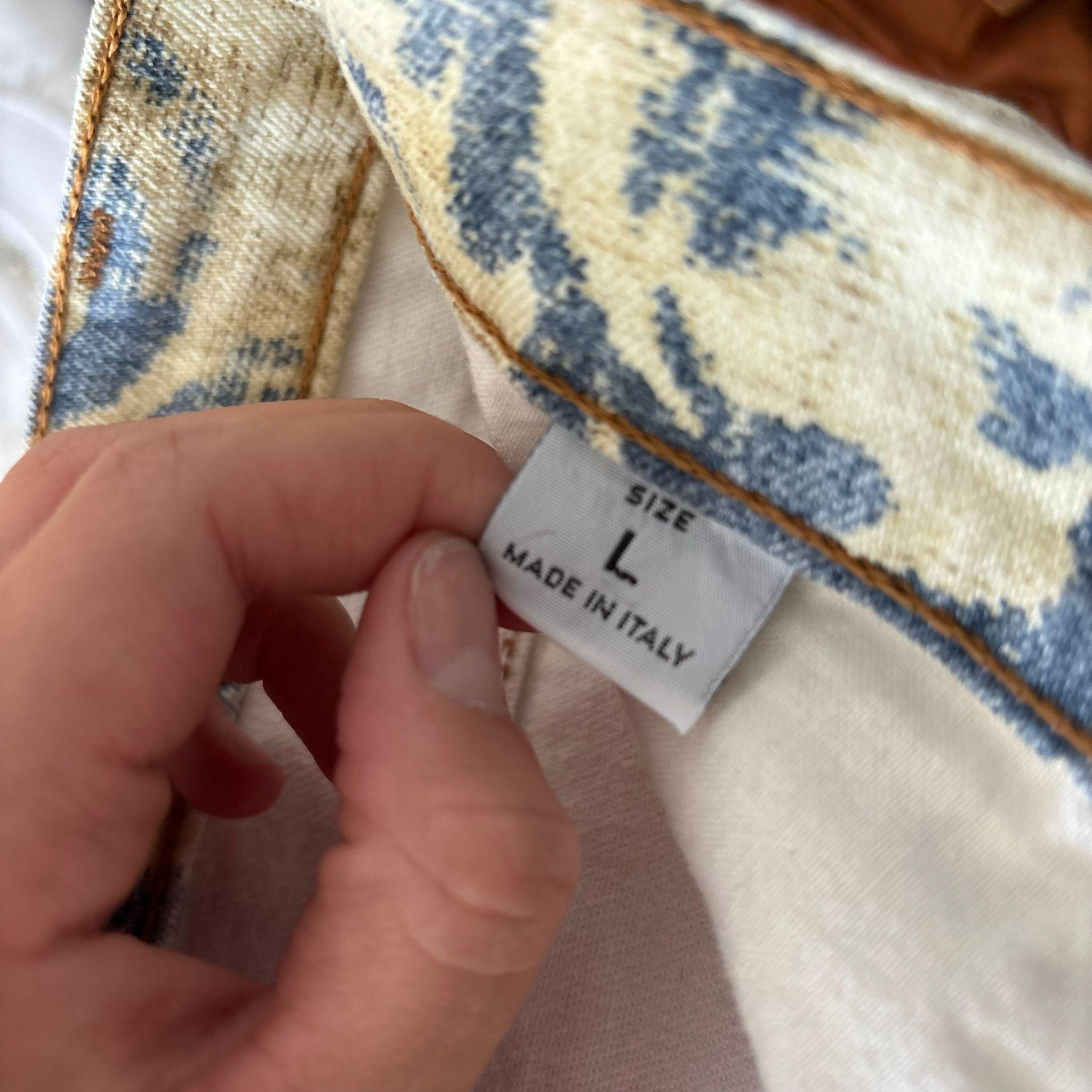 Vaqueros Roberto Cavalli estampados Baroque 90s en venta 3