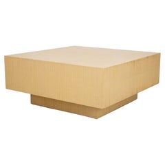 Mesa baja "Block" blanca Jeb Jones
