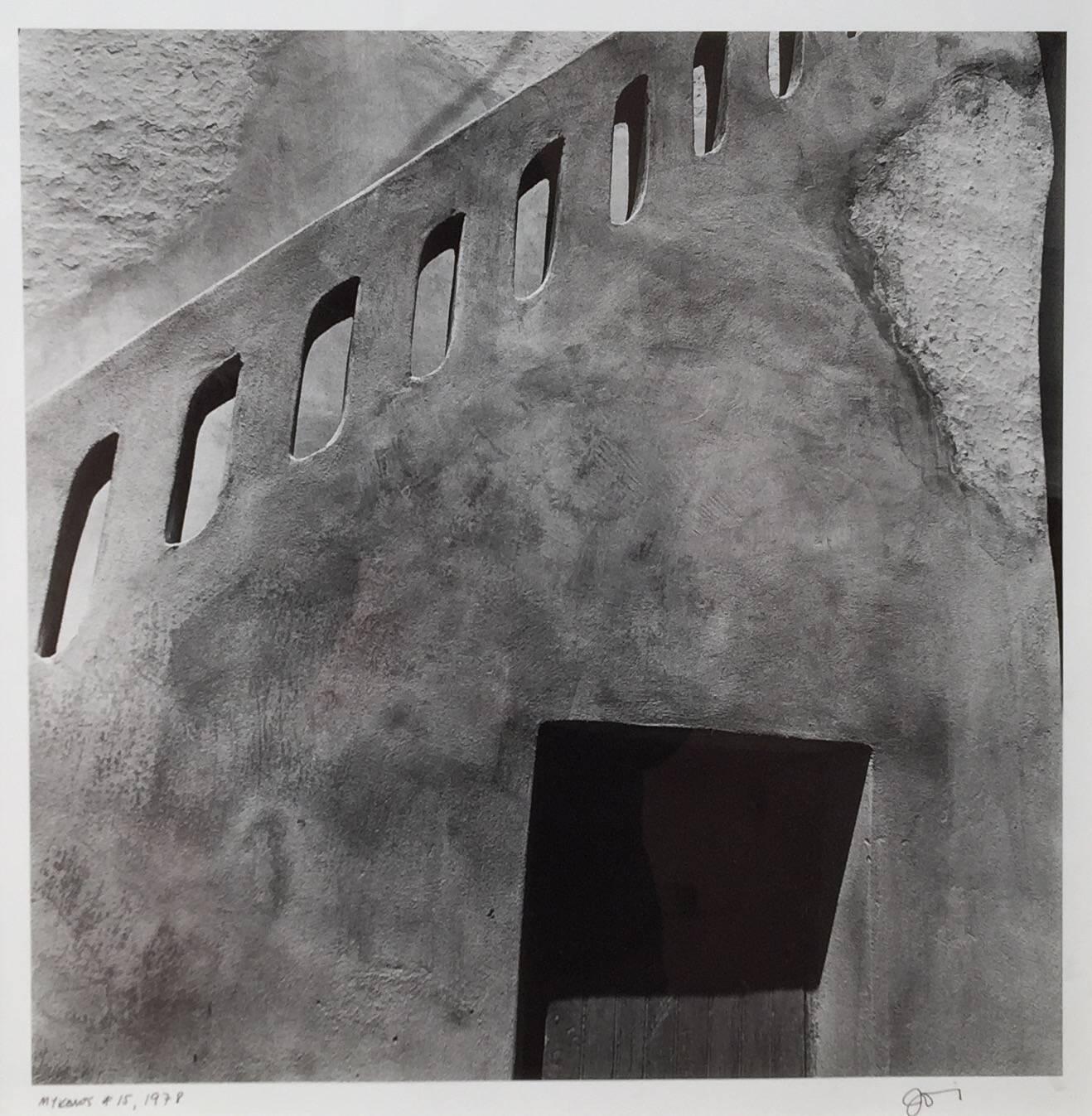 Jed Fielding Black and White Photograph - Mykonos #15, Silver Gelatin Print