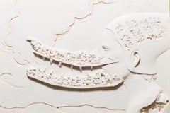 "Costume Armature", Reinforced Plaster Sculpture, Portrait, Altered Human Figure