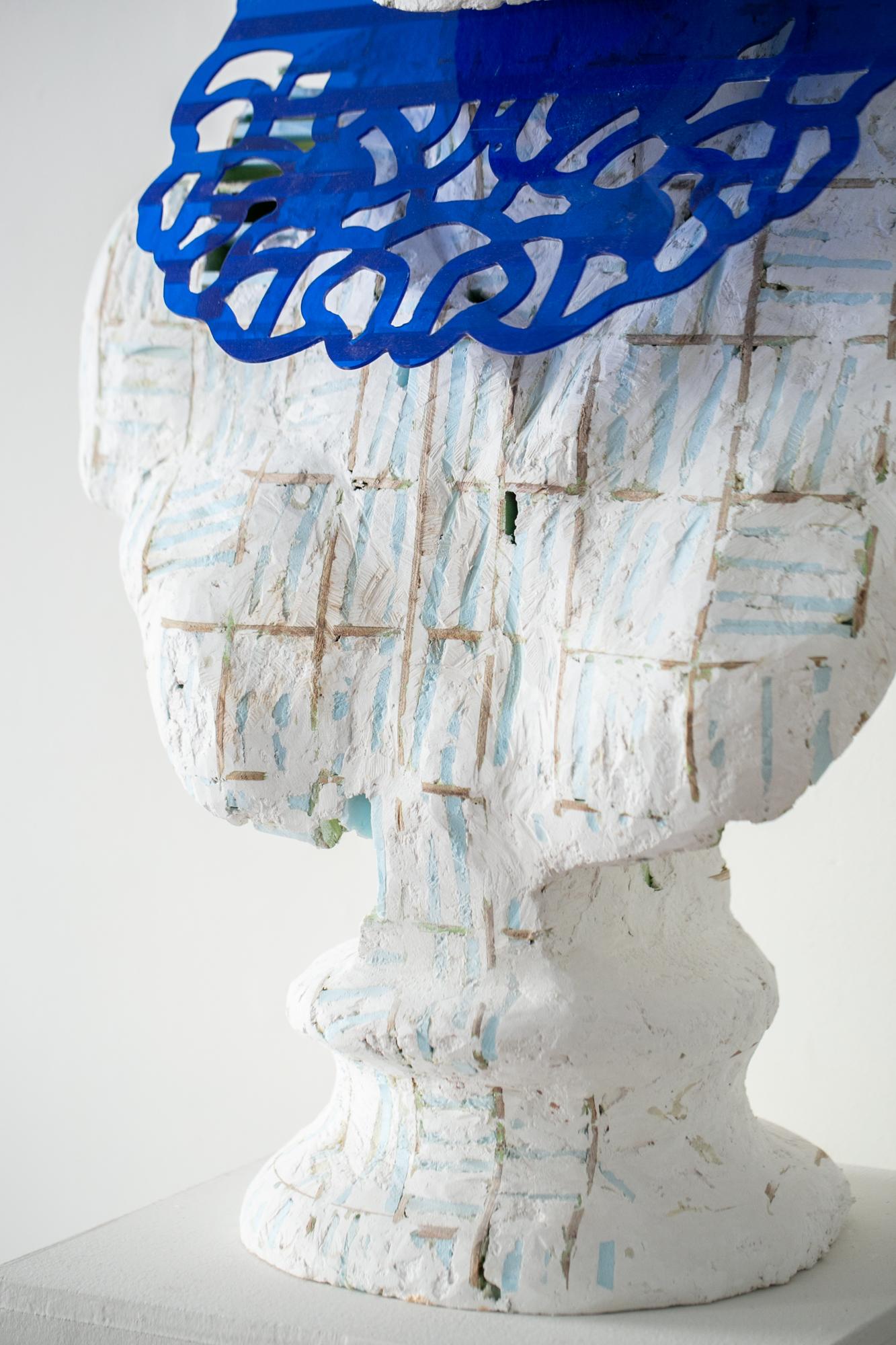 No Longer Listening - Contemporary Sculpture by Jedediah Morfit