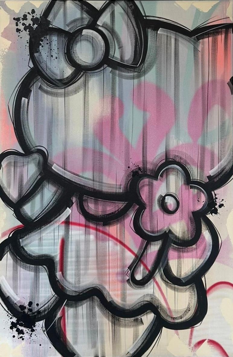 „Made You Look“ – Painting von Jeej