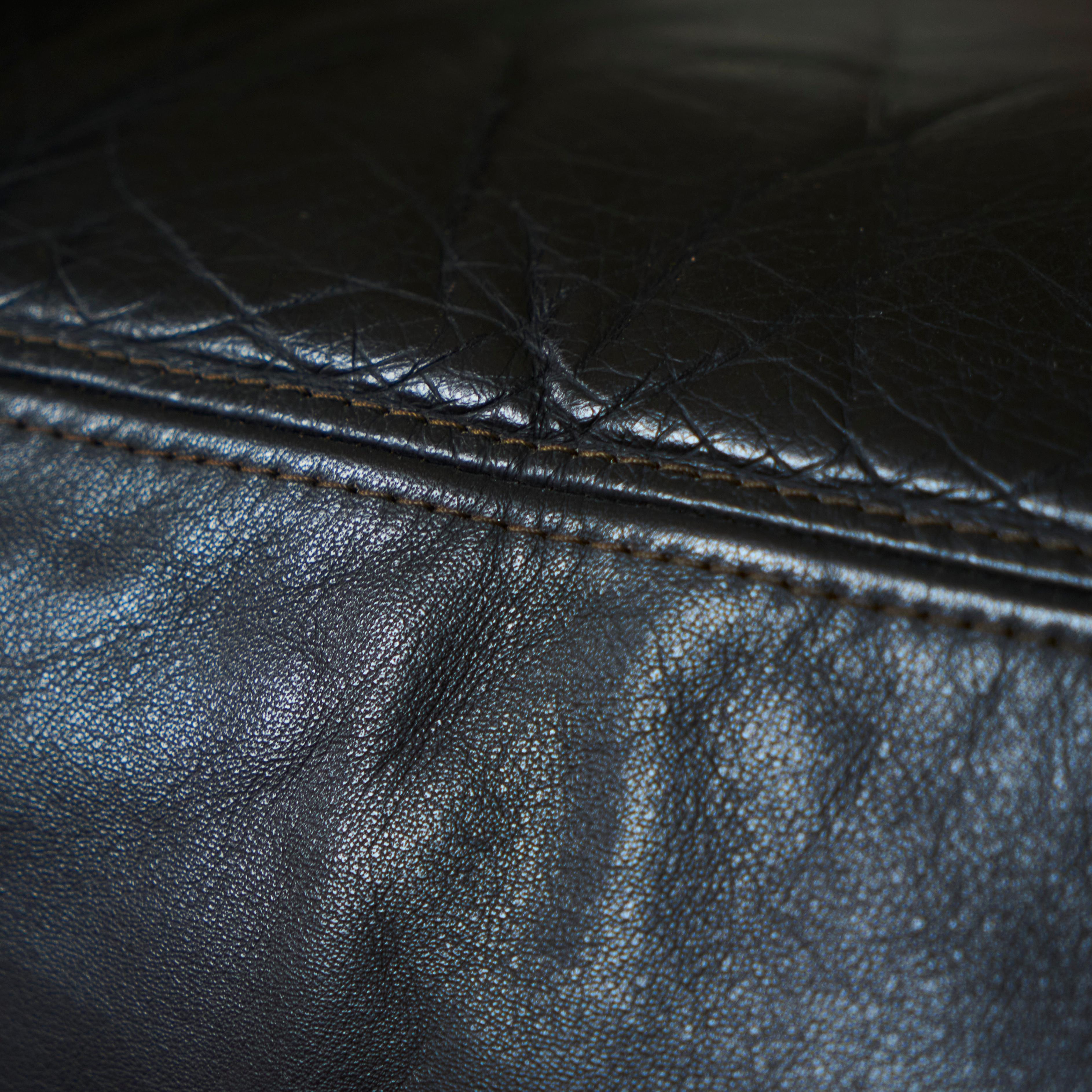 Ensemble canapé sectionnel en cuir par Durlet Belgique années 1970 en vente 9