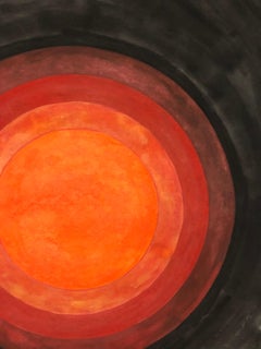 Chatra Chakra Abstract Biomorphic Modern Canadian Indian Color Field Painting