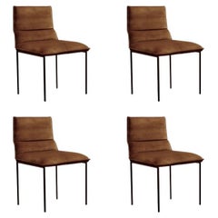 Jeeves, 21st Century Designed by Collector Studio Chair Stoff, 4er-Set