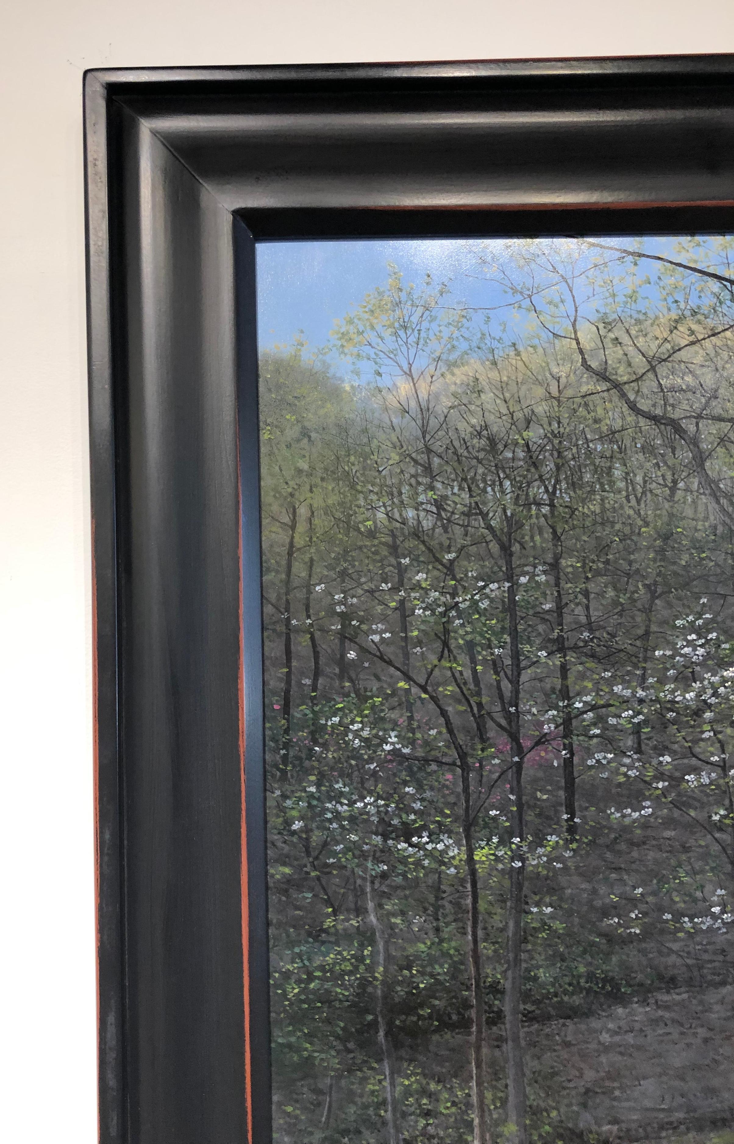 L'inizio della primavera è il soggetto del dipinto fotorealistico di Jeff Aeling intitolato 