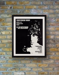 Jeff Beck Group Original Concert Poster for the Boston Tea Party, Boston, 1968