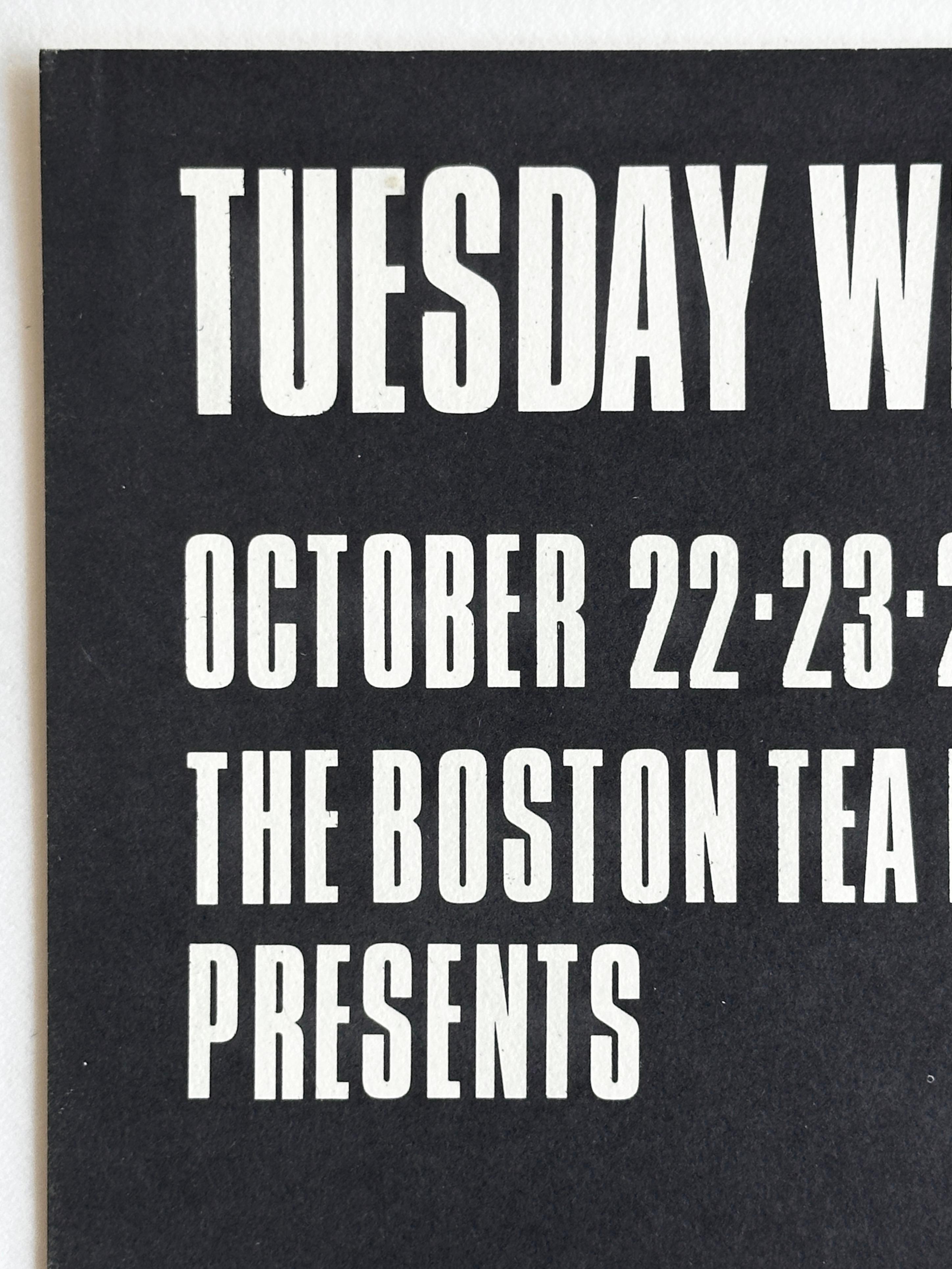 American Jeff Beck Group Original Concert Poster for the Boston Tea Party, Boston, 1968 For Sale