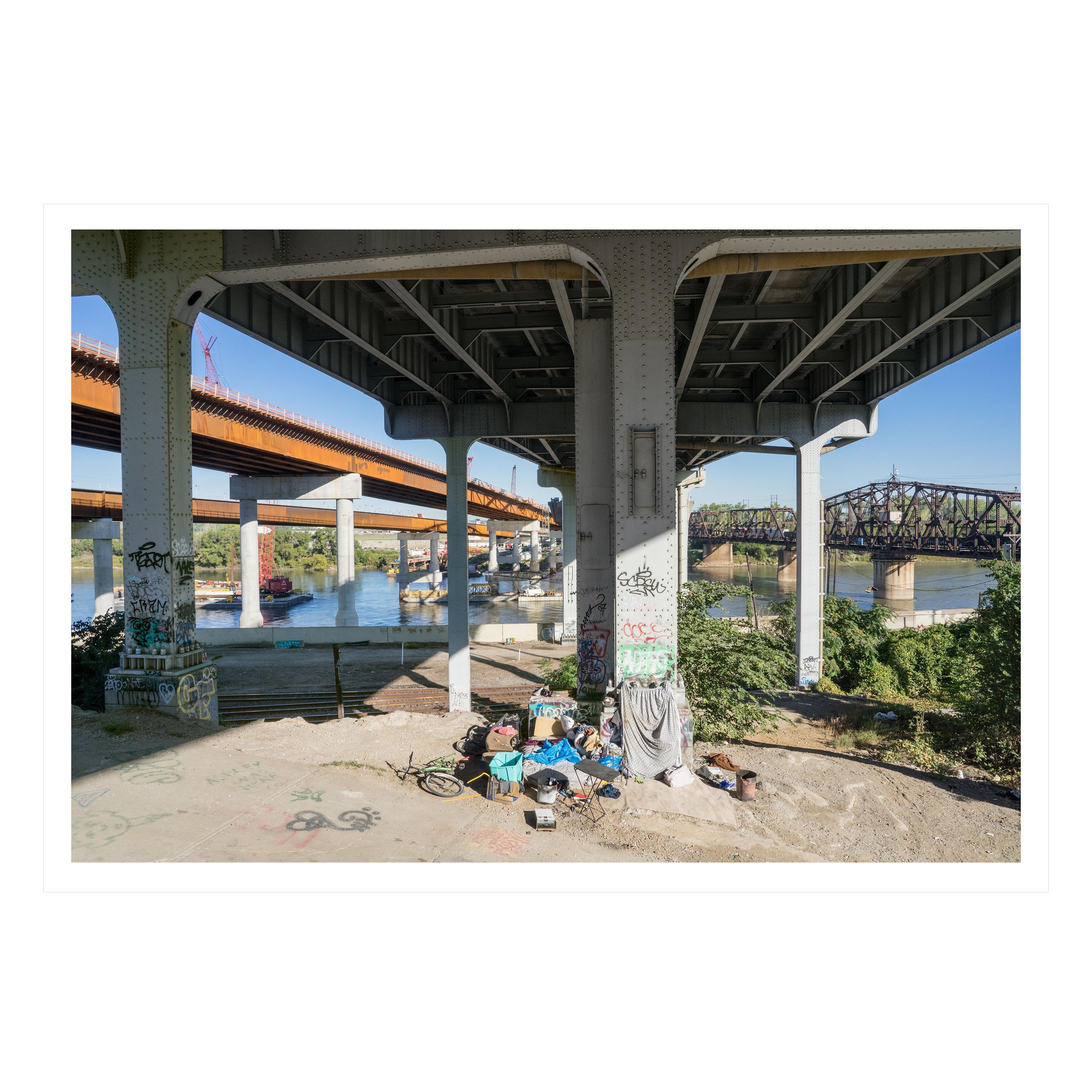 Under the Buck O’Neil Bridge - Photograph by Jeff Burk