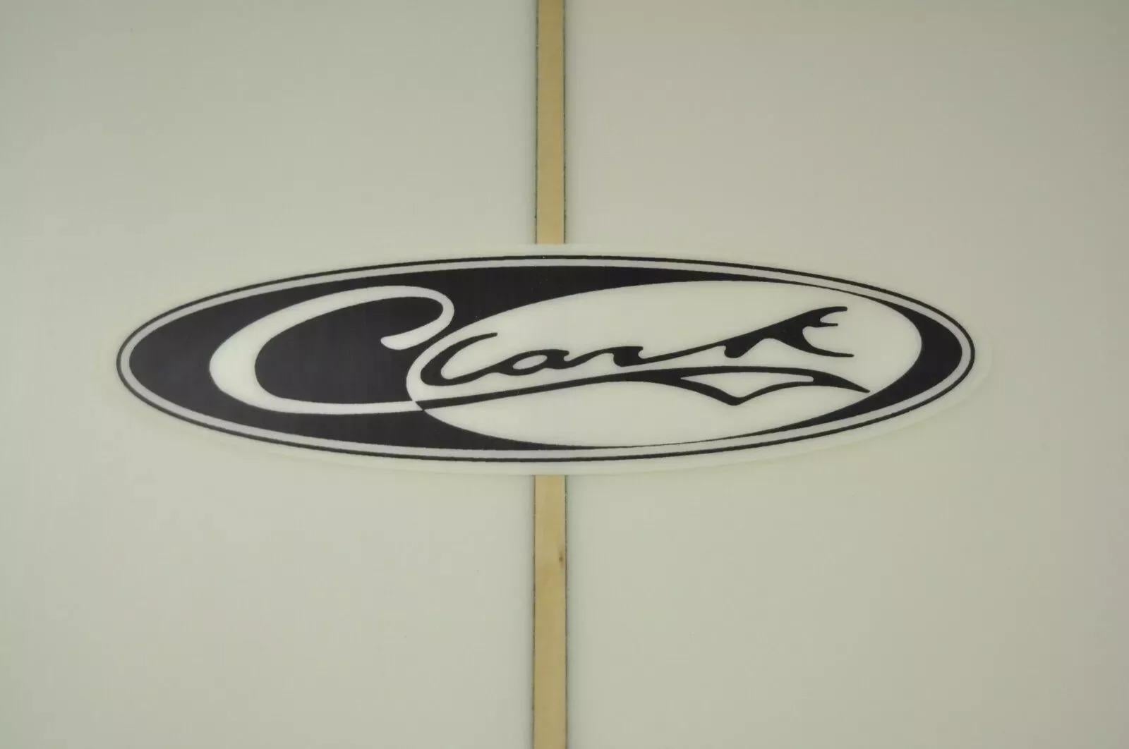 Tavola da surf Jeff Clark firmata Global Glassing Greene & Greene Bigli Mavericks Big Wave Guns in vendita 4