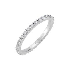 Memoryring aus Platin mit 1,55 Karat Diamanten von Jeff Cooper