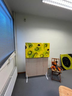 Palline giallo verde viola 2