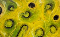 Bolas violeta verde amarillo 2