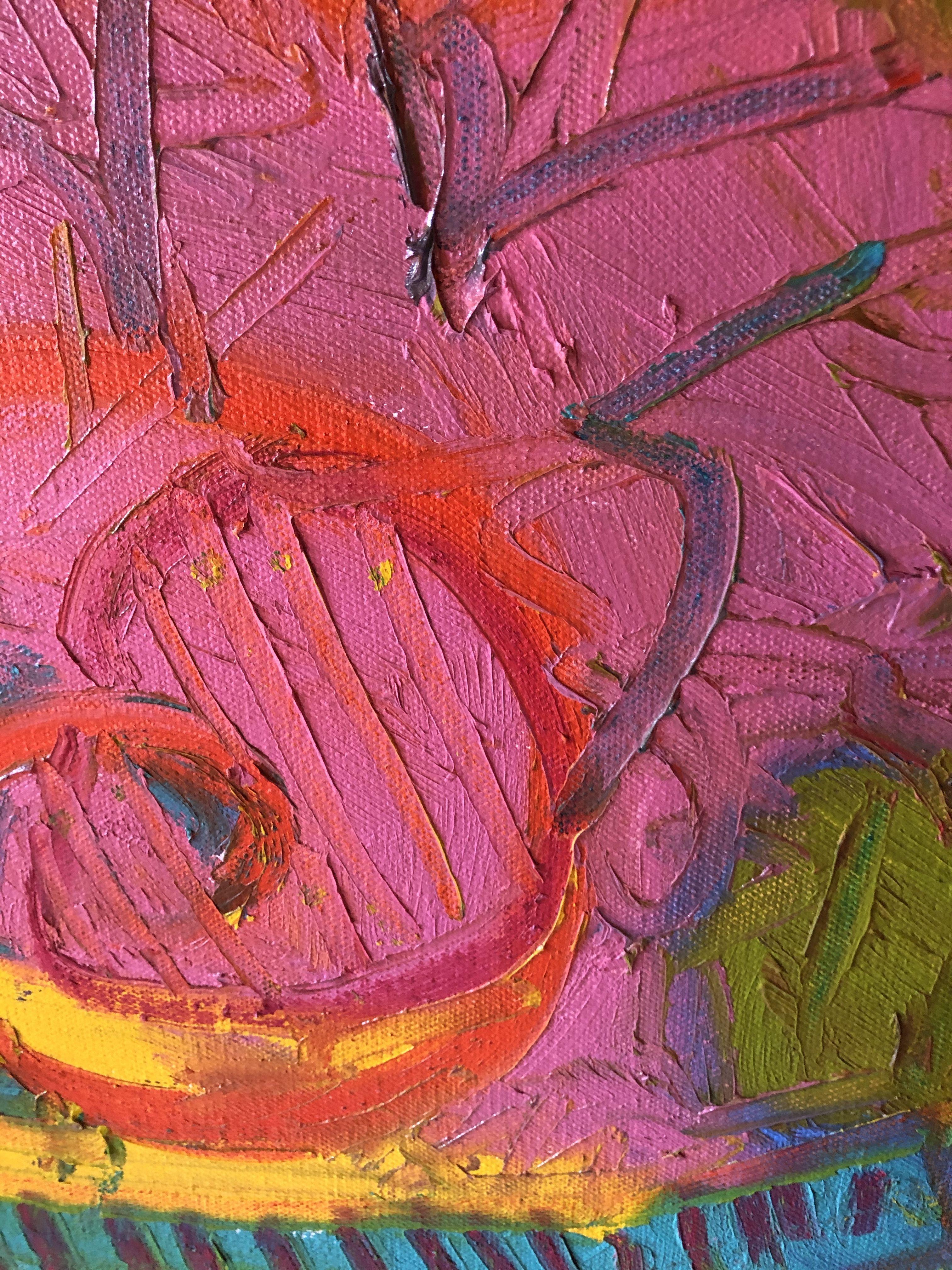 Jambalaya del desierto, Pintura, Óleo sobre lienzo - Painting Abstracto de Jeff Ferst
