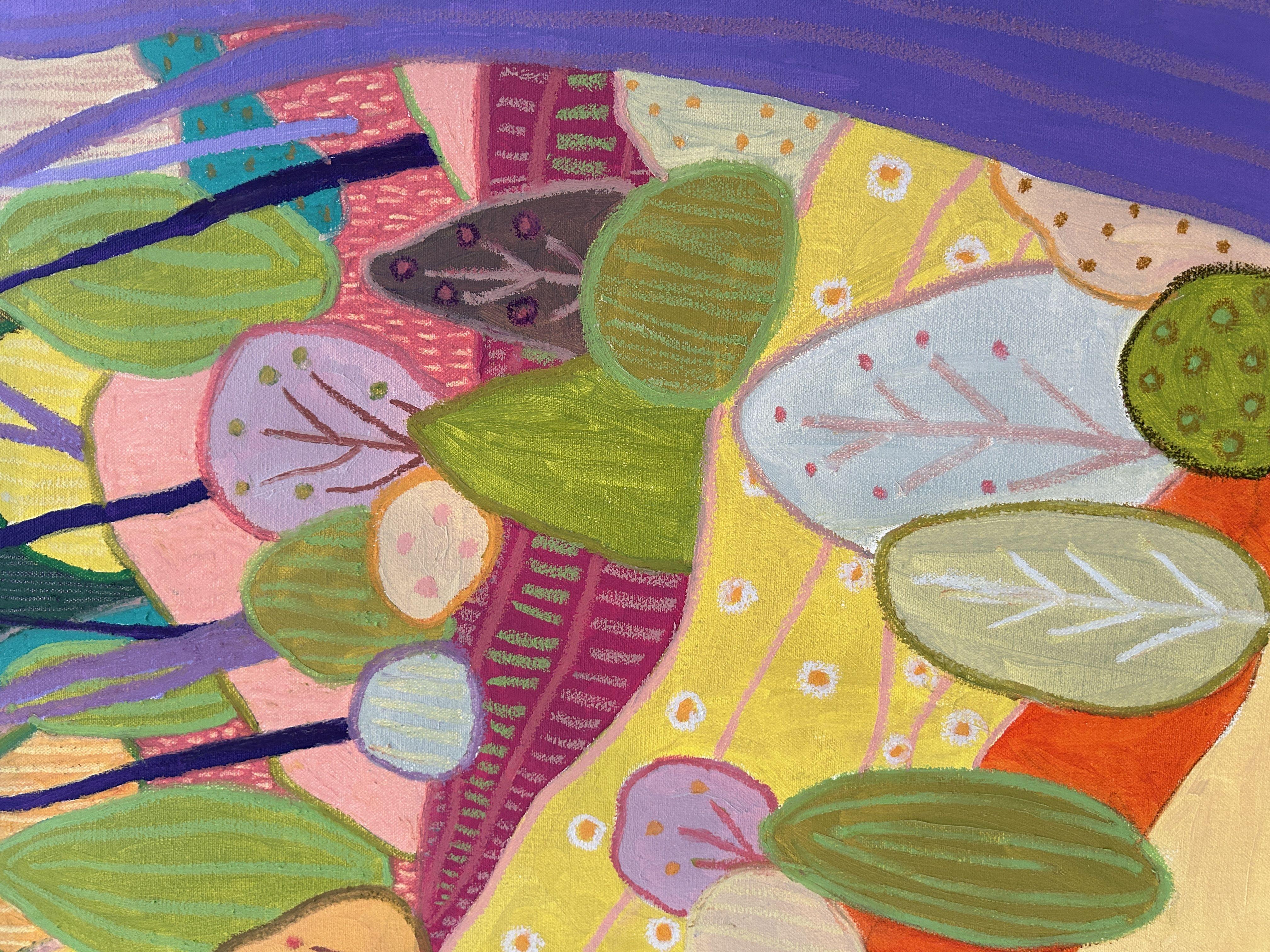 Sierra Gorda, Pittura, Olio su tela - Painting Contemporaneo di Jeff Ferst