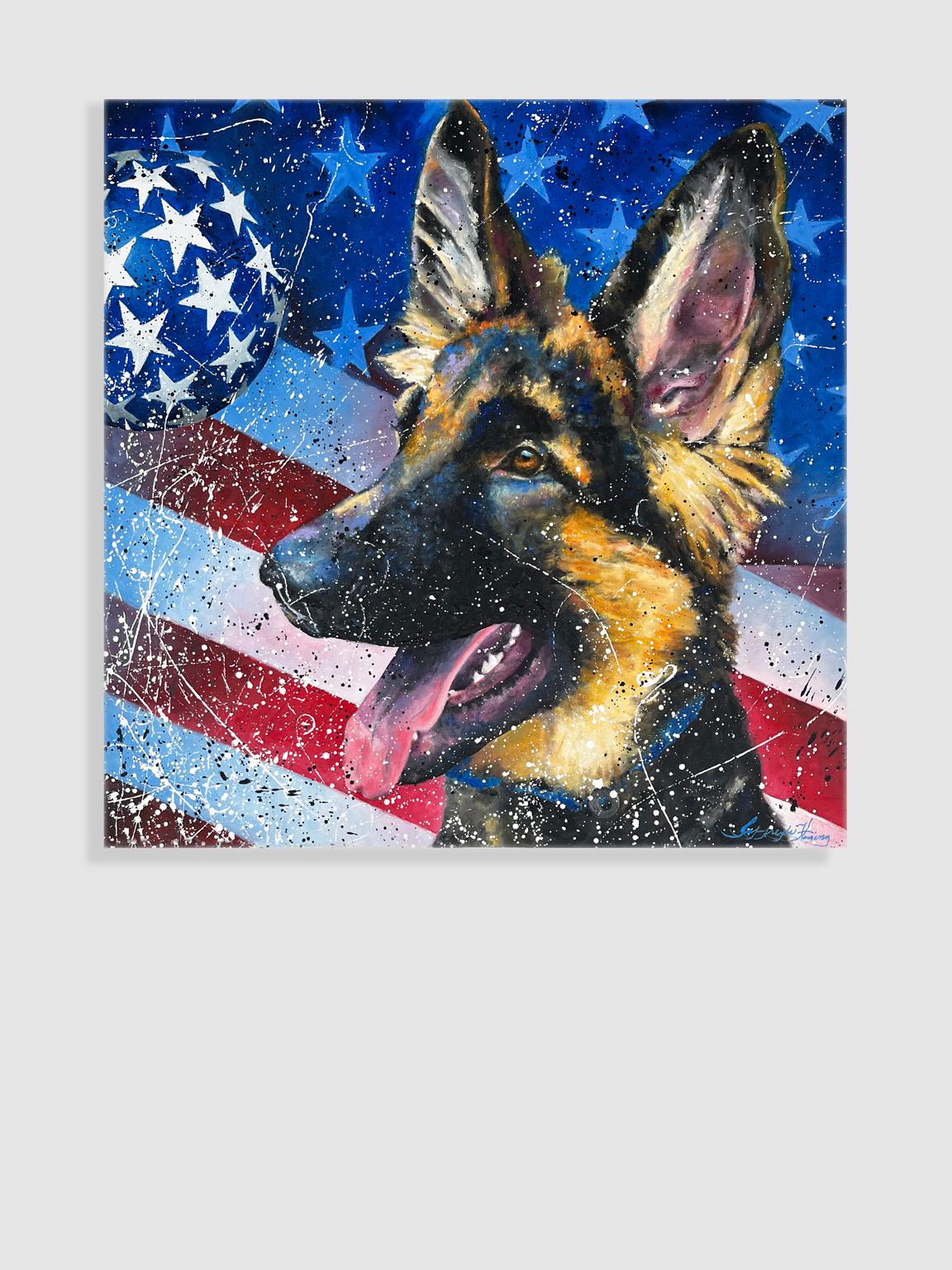 Dogmocrazia, Pittura a olio - Painting Contemporaneo di Jeff Fleming